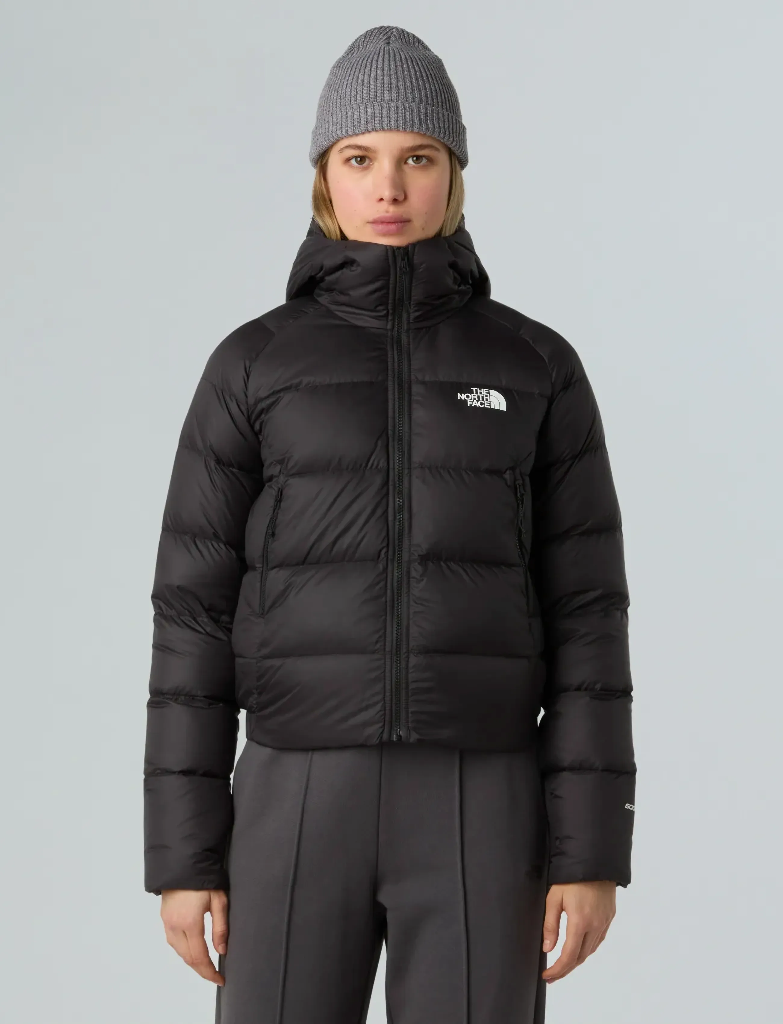 The North Face W Hyalite Down Hoodie, S, Black, Sport Jackets > Sport Padded Jackets, Dame