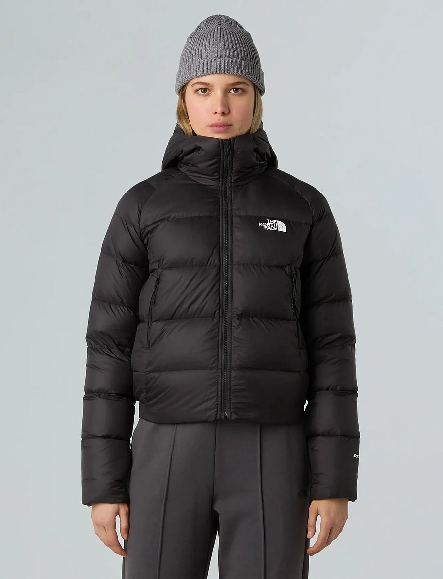 The North Face - W HYALITE DOWN HOODIE - vinterjakker - tnf black - 0
