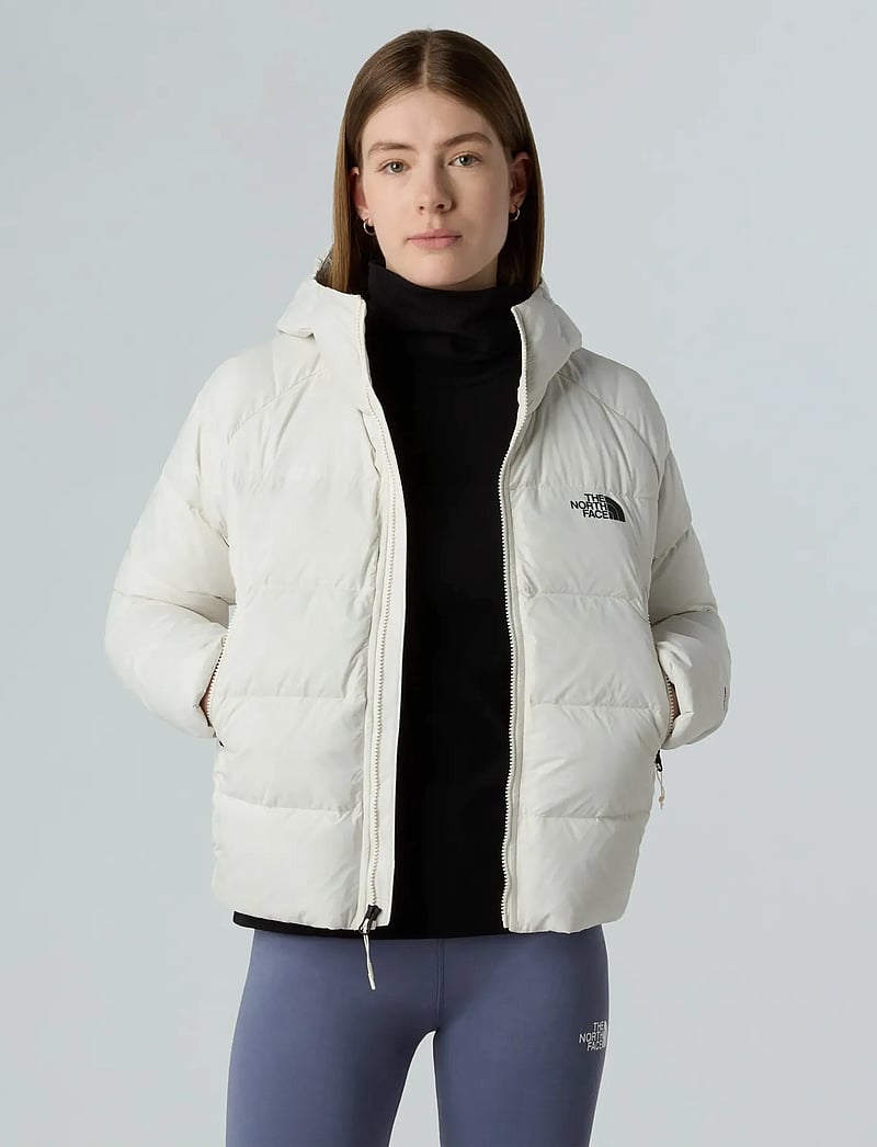 The North Face - W HYALITE DOWN HOODIE - winterjacken - white dune - 5