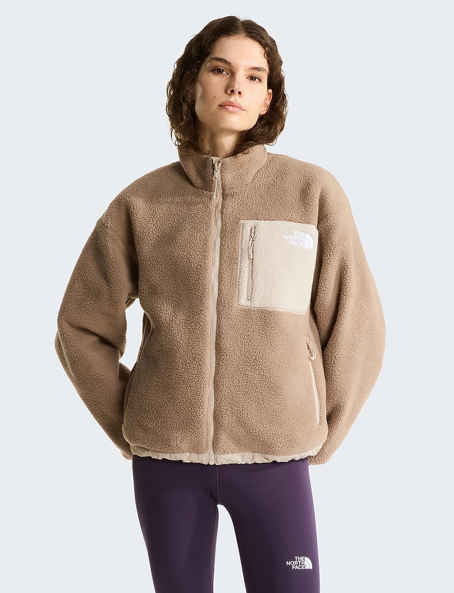 The North Face - W YUMIORI REVERSIBLE JACKET - outdoor jacken - timeless taupe/garnet - 0