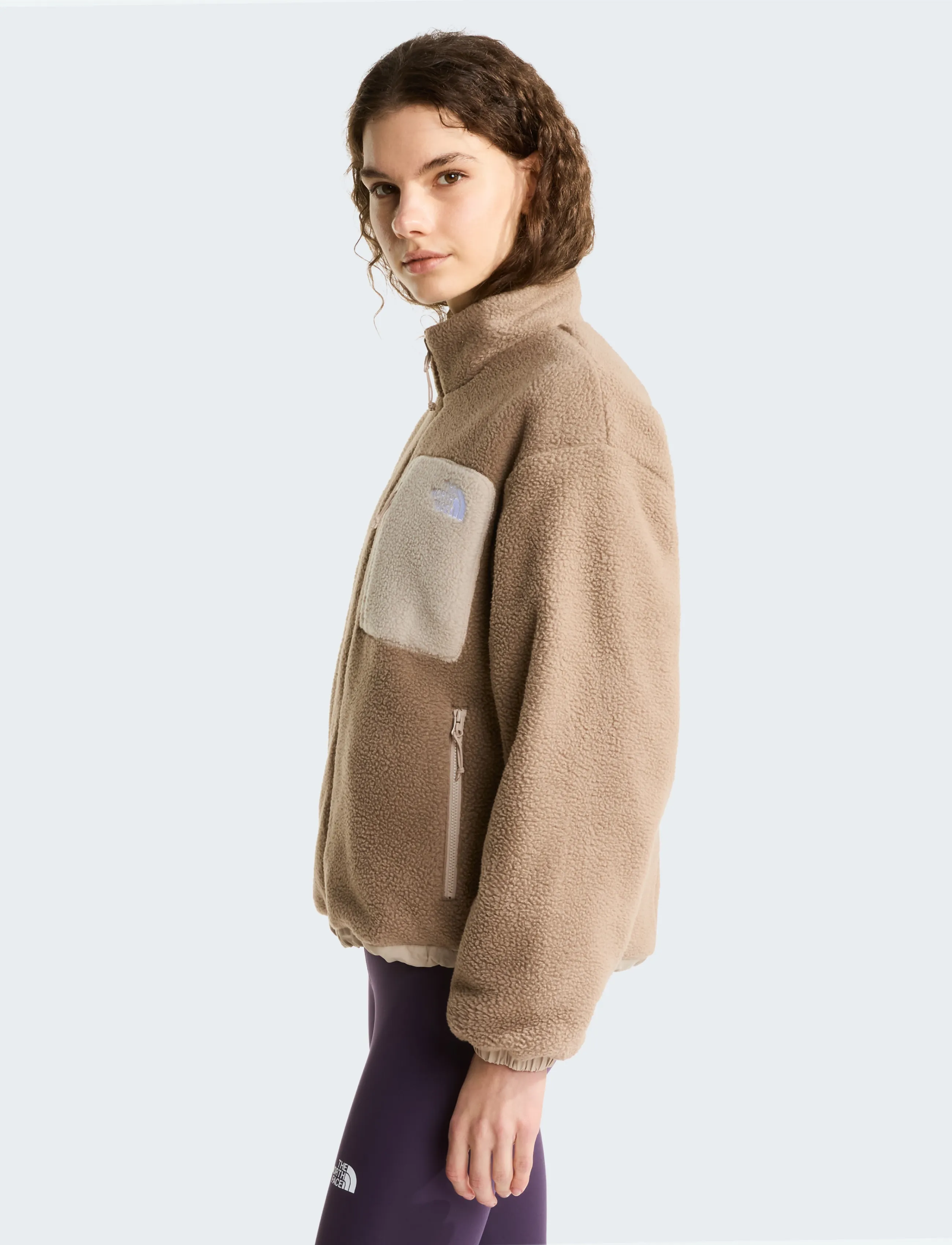 The North Face - W YUMIORI REVERSIBLE JACKET - outdoor jacken - timeless taupe/garnet - 5