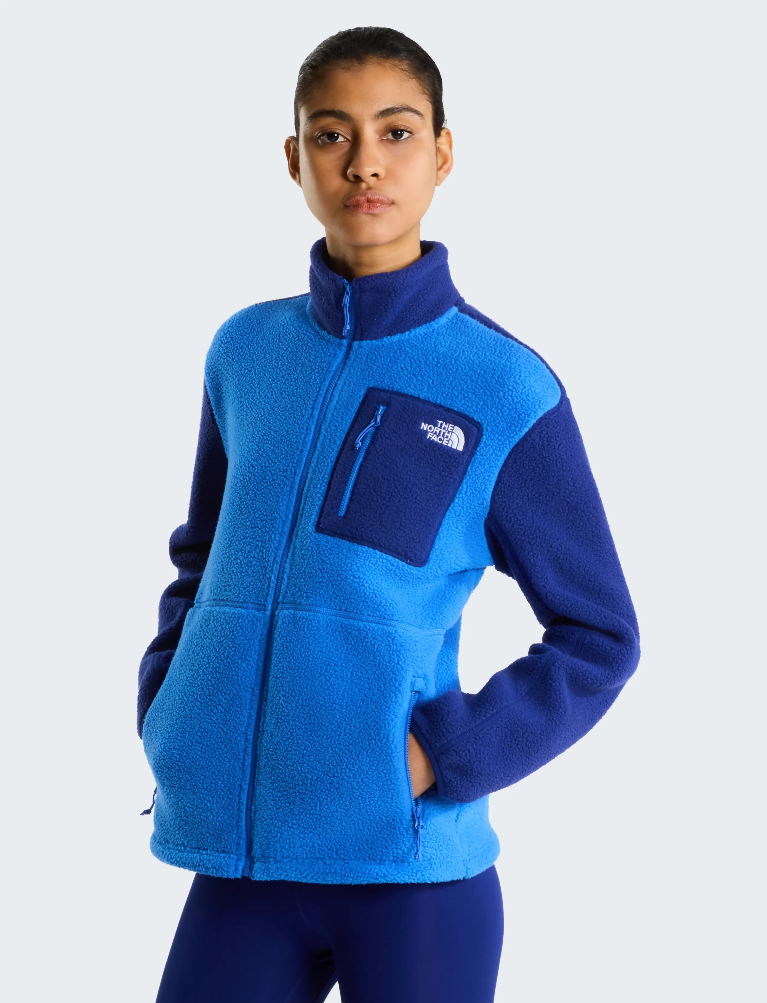 The North Face W Yumiori Full Zip, XS, Blue, Sport Clothing > Sport Fleeces & Midlayers, Dame