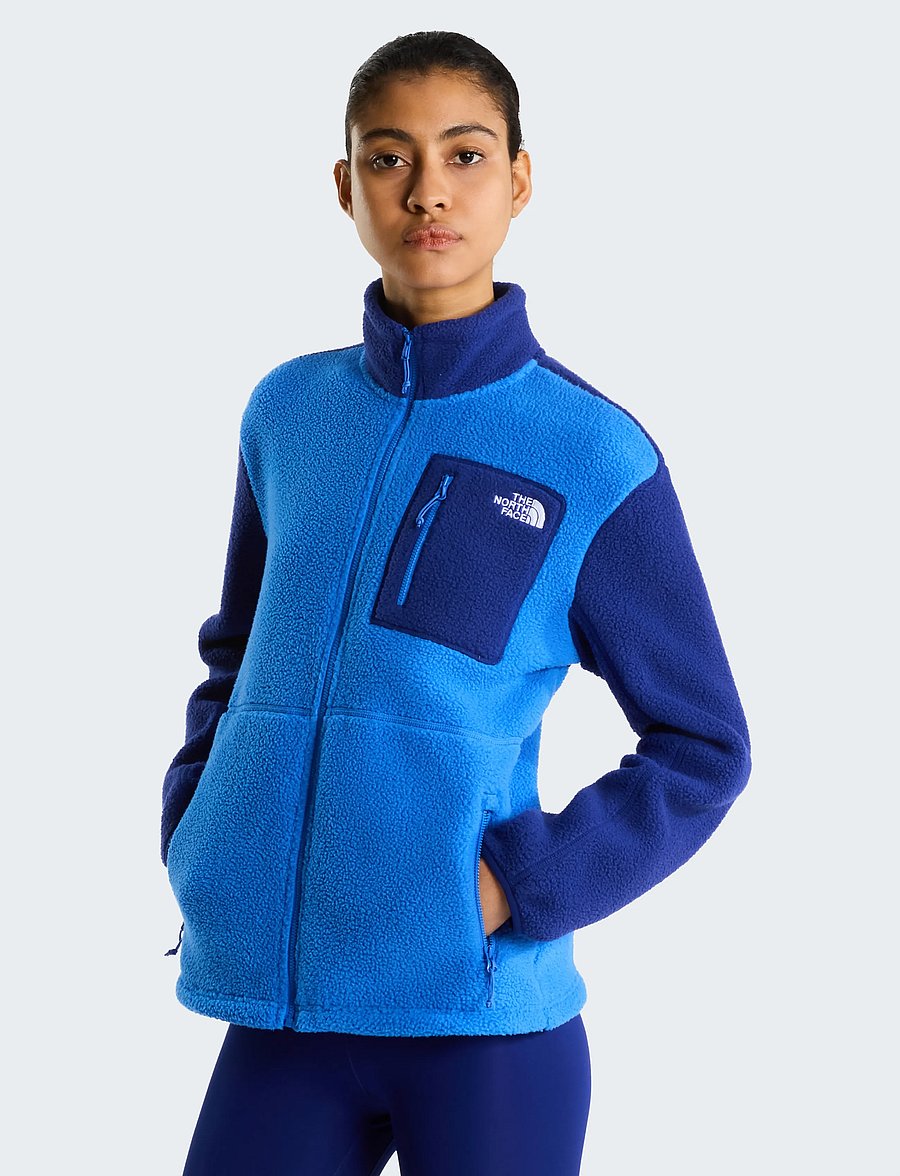 The North Face - W YUMIORI FULL ZIP - oberteile - active blue/bold blue - 0