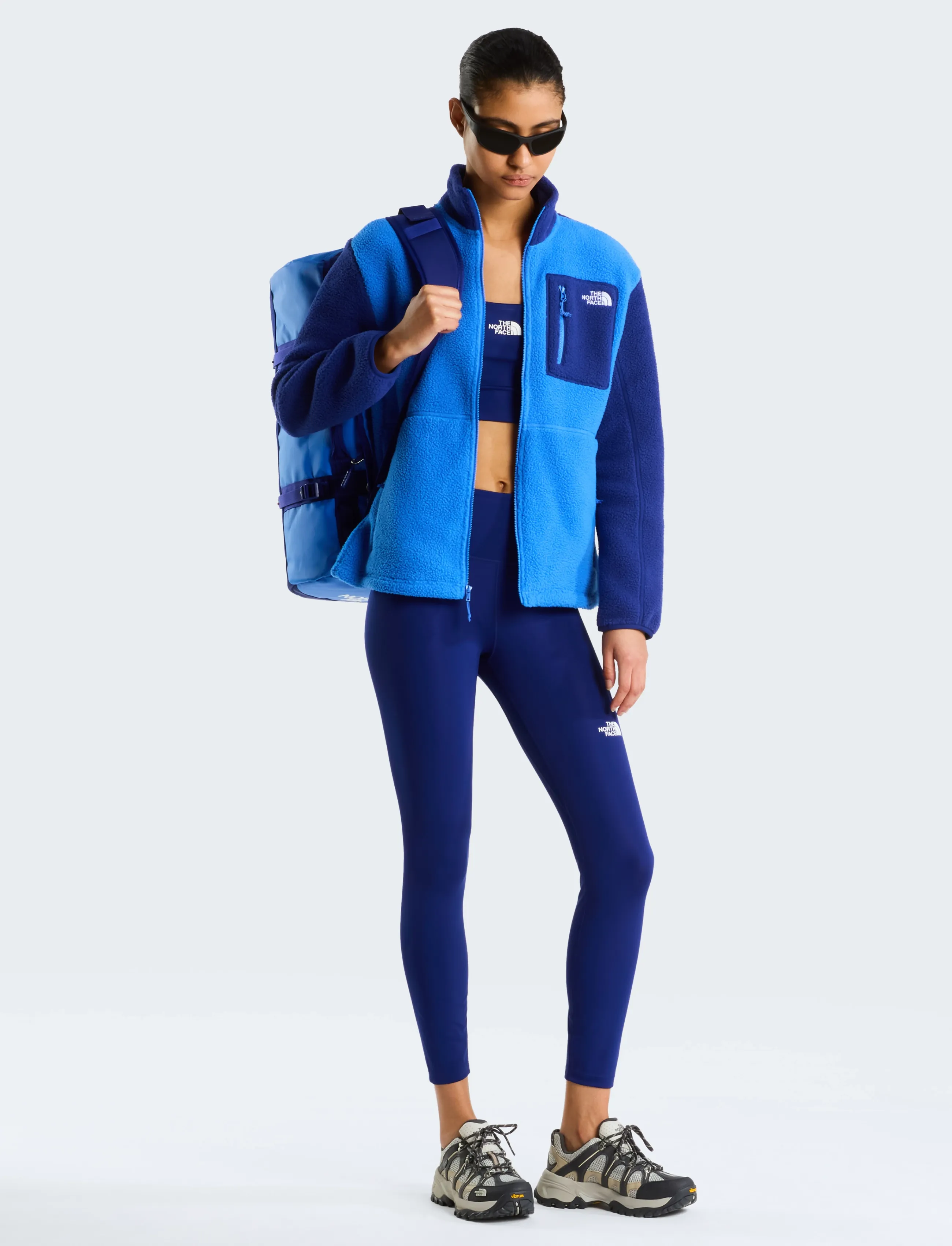 The North Face - W YUMIORI FULL ZIP - oberteile - active blue/bold blue - 3