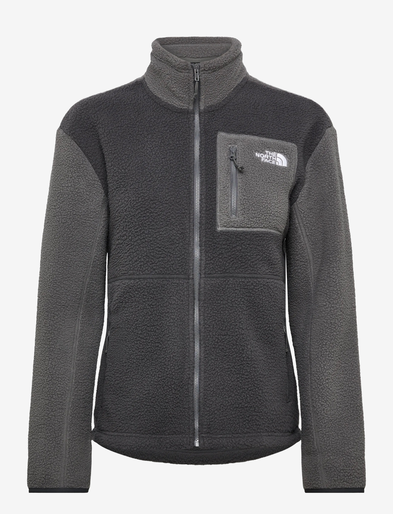 The North Face - W YUMIORI FULL ZIP - alussärgid - anthracite grey/smoked - 1