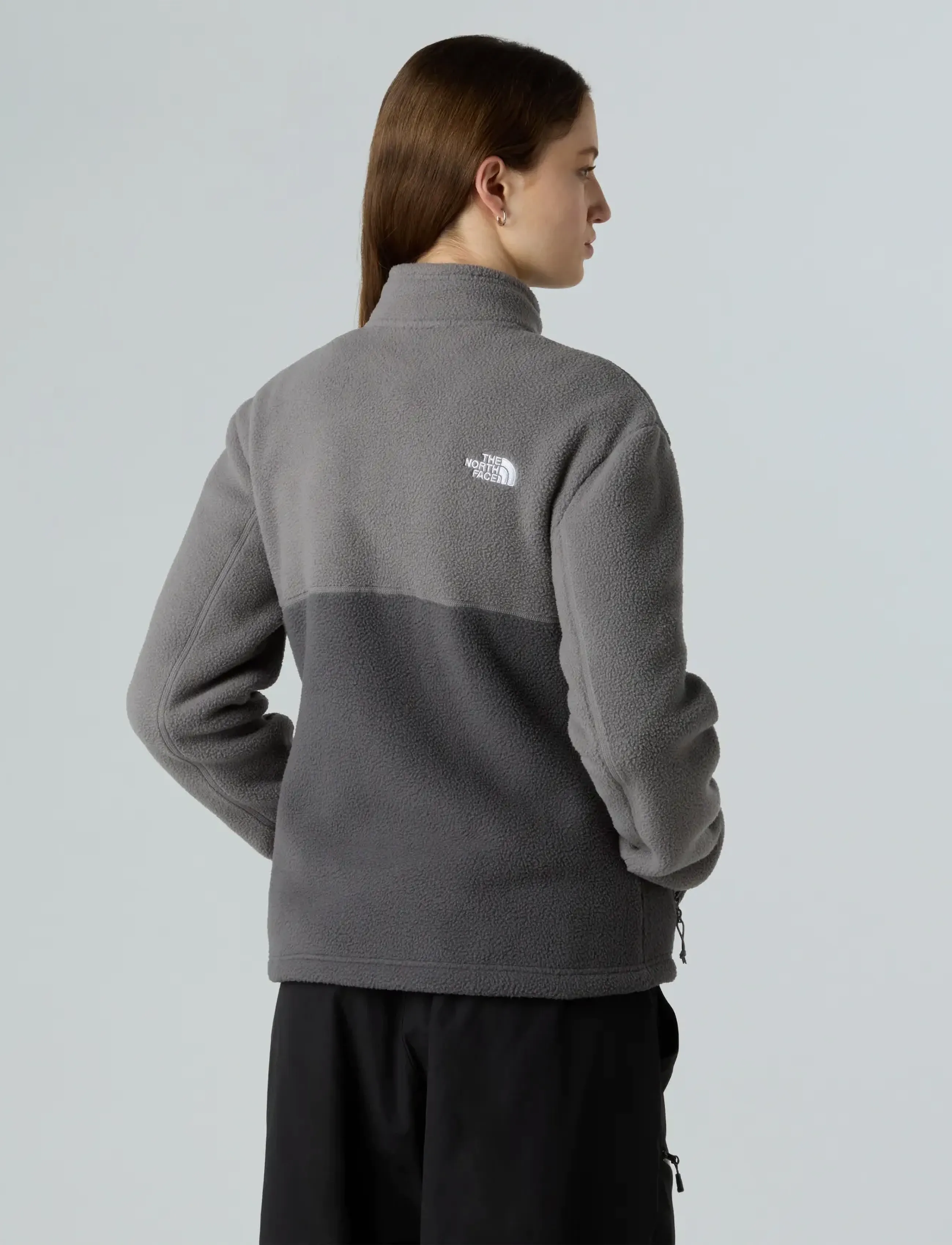 The North Face - W YUMIORI FULL ZIP - alussärgid - anthracite grey/smoked - 4