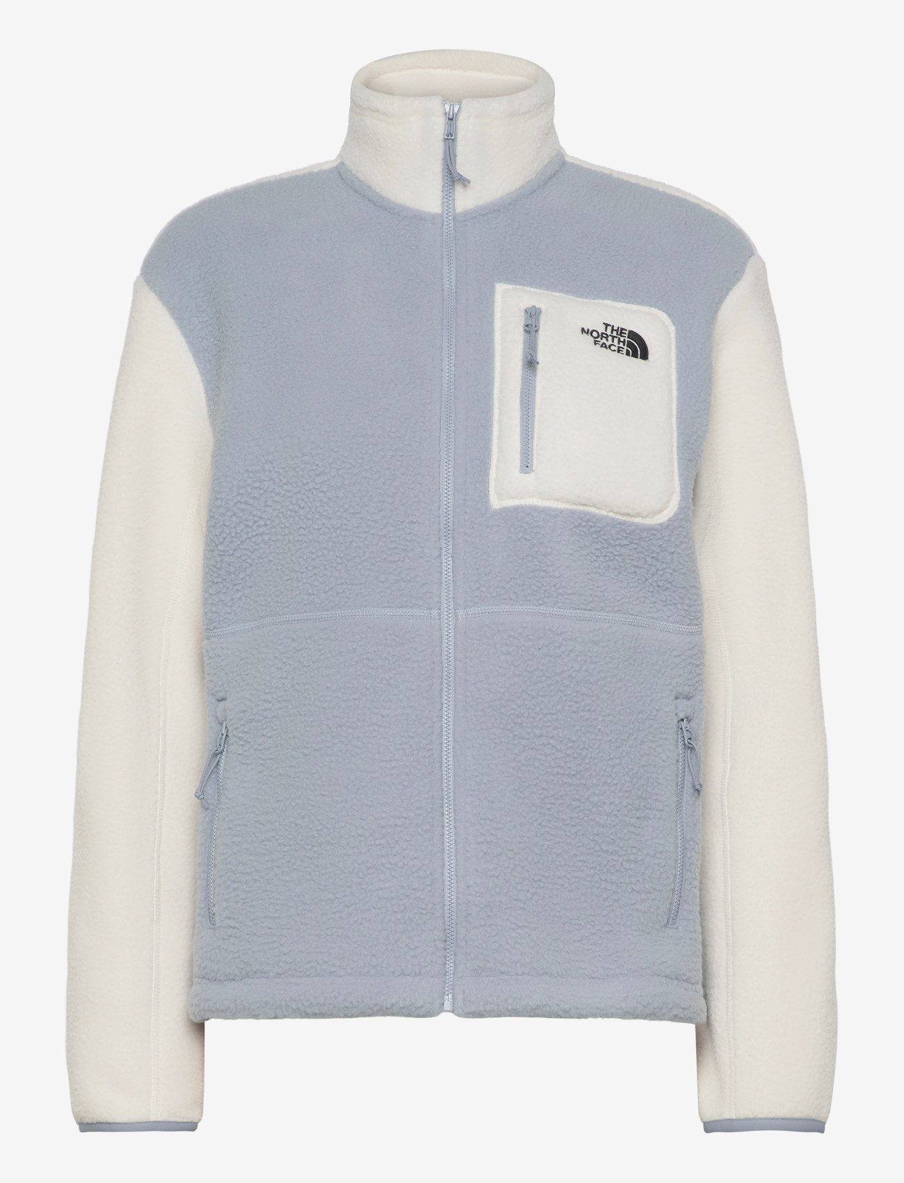 The North Face - W YUMIORI FULL ZIP - oberteile - frost grey/white dune/f - 1