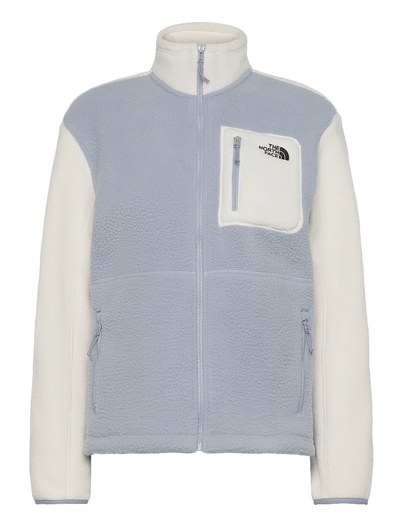 The North Face - W YUMIORI FULL ZIP - oberteile - frost grey/white dune/f - 1