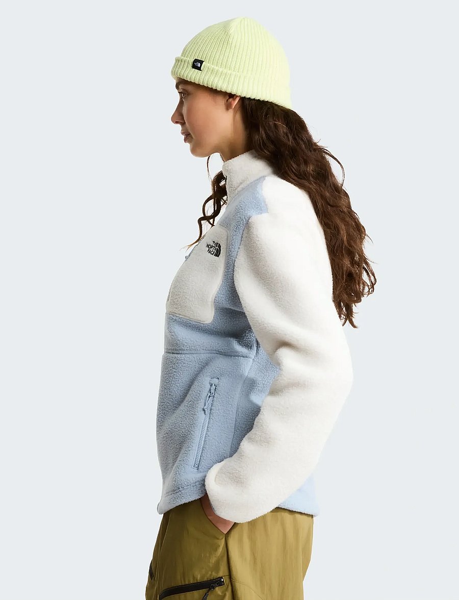 The North Face - W YUMIORI FULL ZIP - tops - frost grey/white dune/f - 4