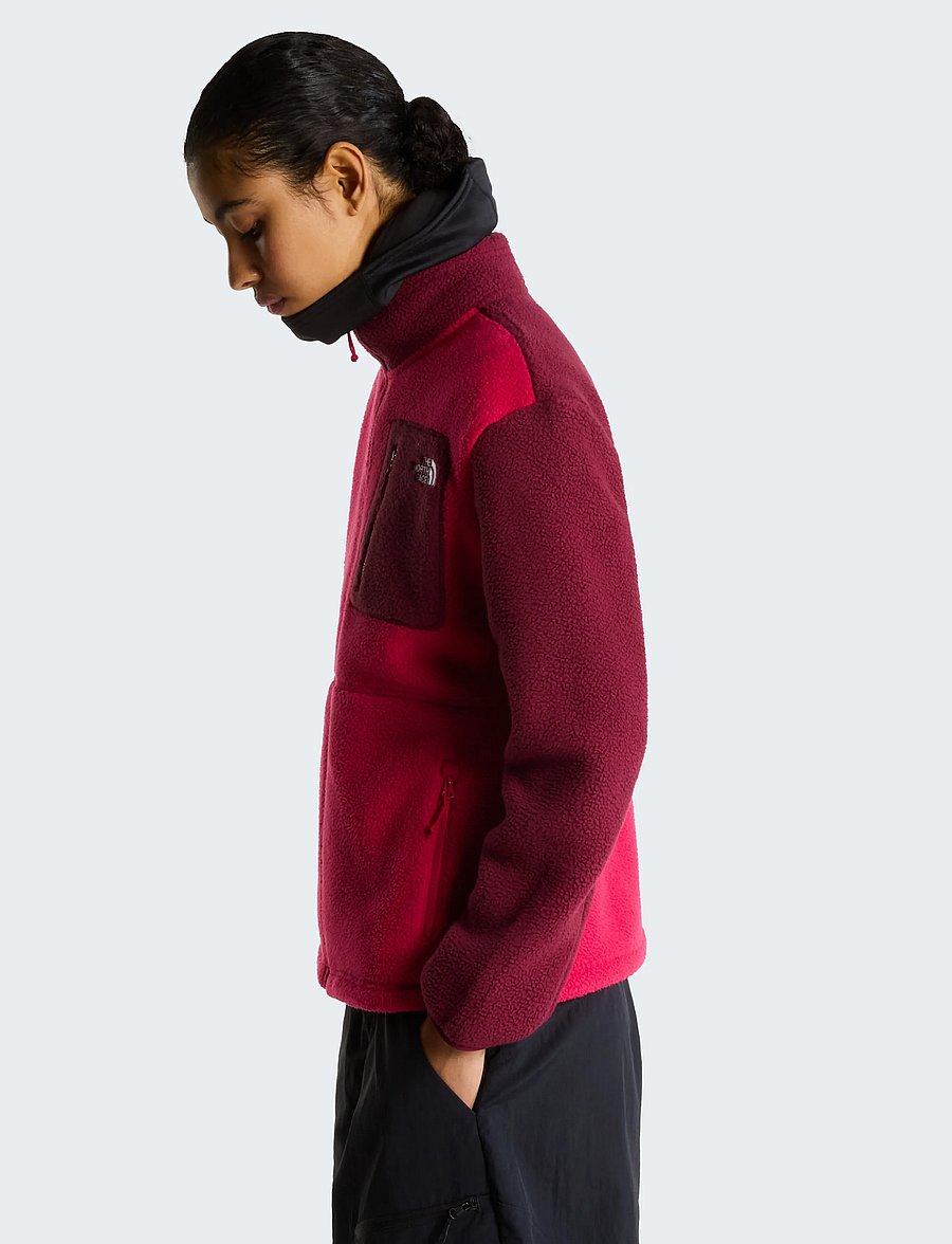 The North Face - W YUMIORI FULL ZIP - Överdelar - lali guran/burgundy cru - 4