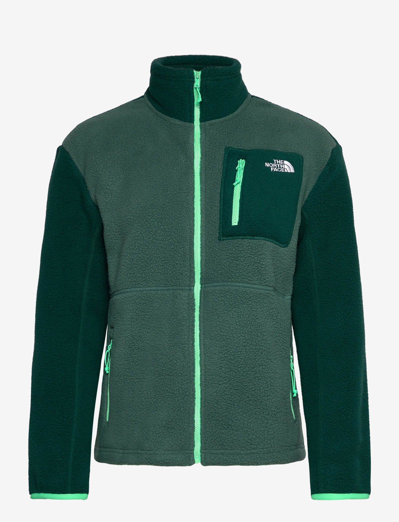 The North Face - W YUMIORI FULL ZIP - tops - pine forest/hunter gree - 1