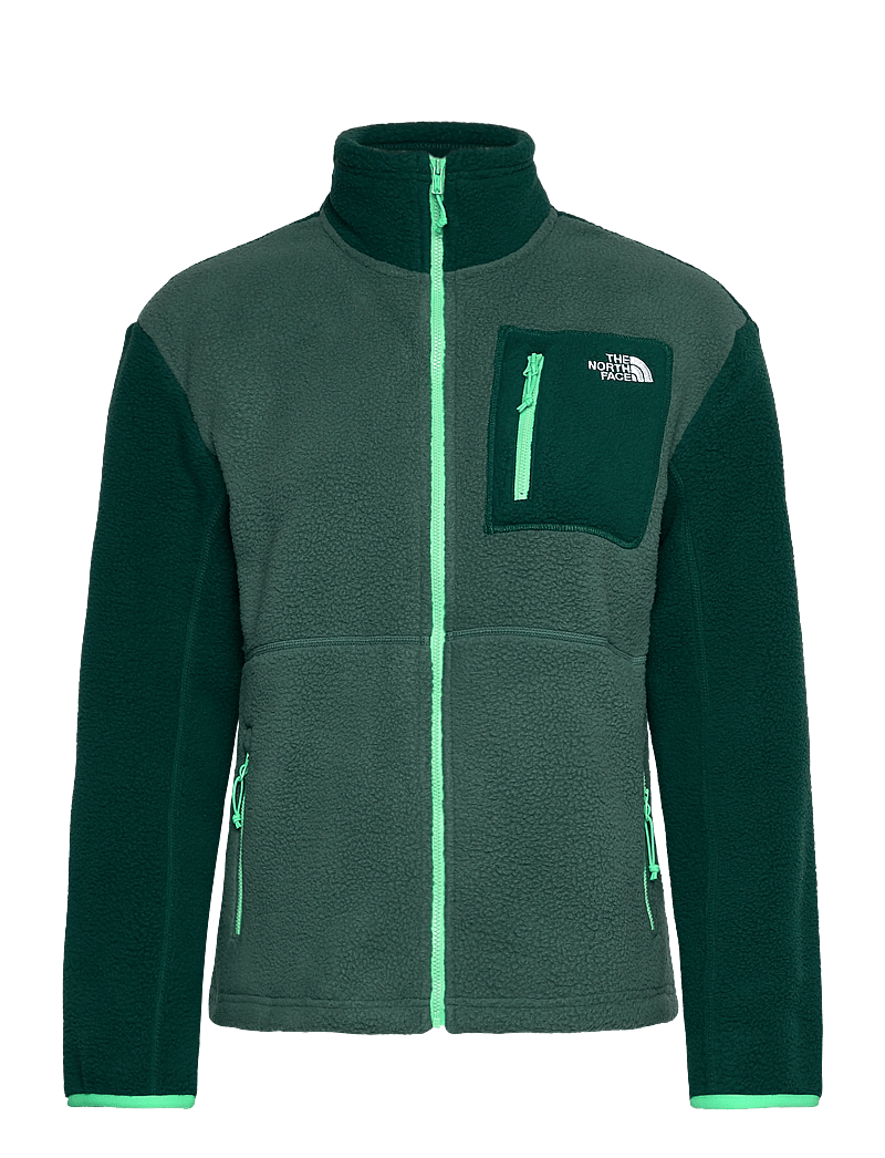 The North Face - W YUMIORI FULL ZIP - tops - pine forest/hunter gree - 1