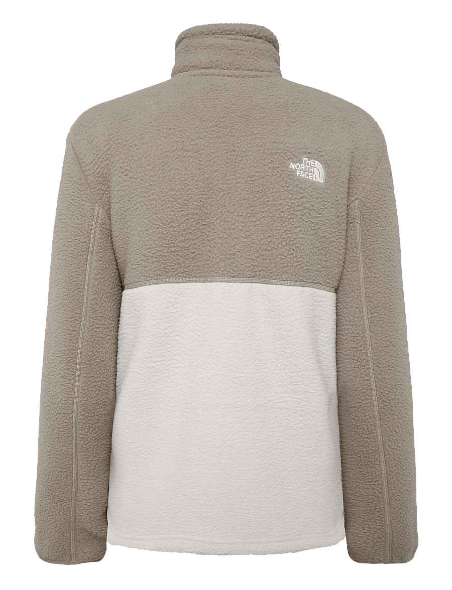 The North Face - W YUMIORI FULL ZIP - oberteile - timeless taupe/garnet - 1
