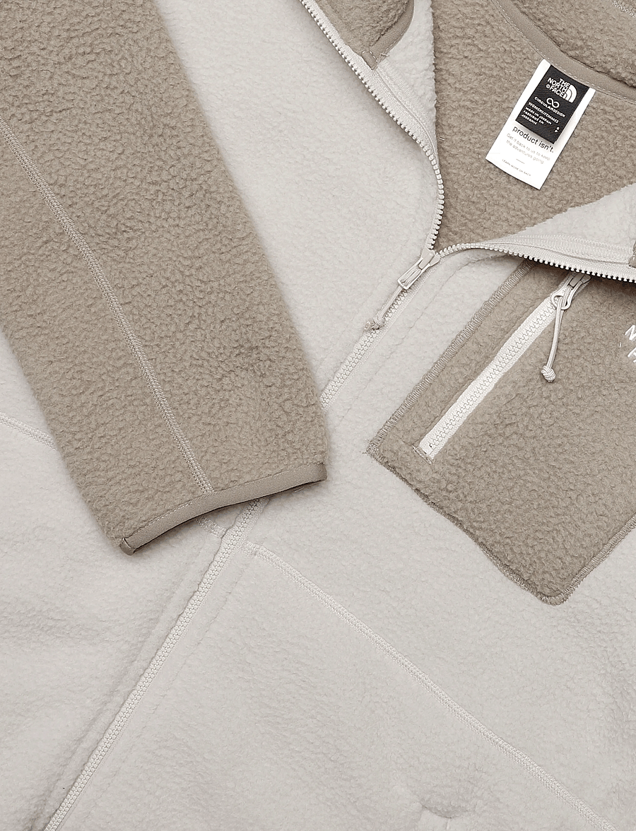 The North Face - W YUMIORI FULL ZIP - oberteile - timeless taupe/garnet - 2