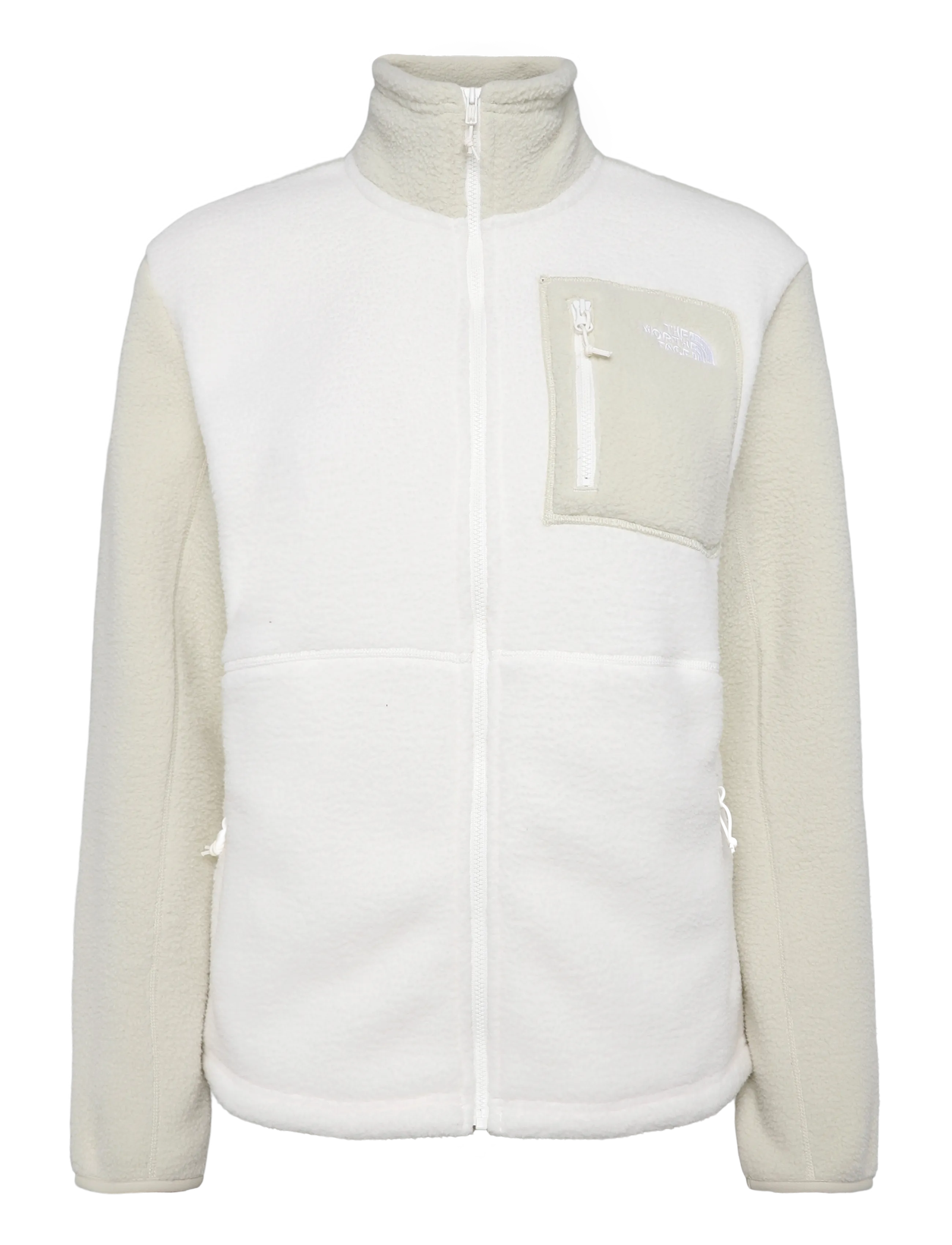 The North Face W YUMIORI FULL ZIP - Kläder - WHITE DUNE/DESERT STONE / cream