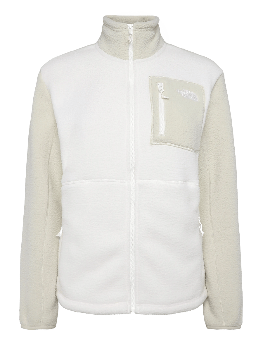 The North Face - W YUMIORI FULL ZIP - Överdelar - white dune/desert stone - 0