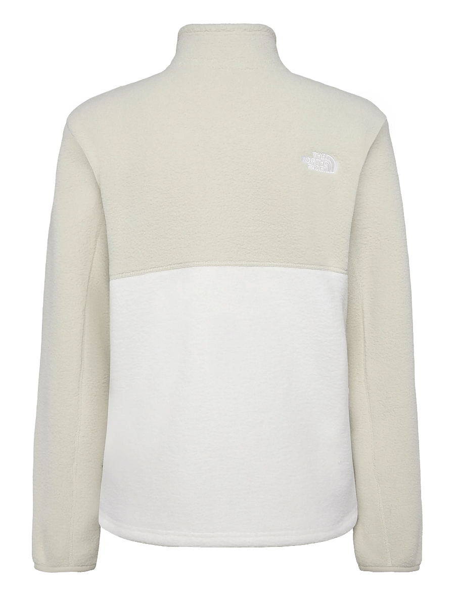 The North Face - W YUMIORI FULL ZIP - Överdelar - white dune/desert stone - 1
