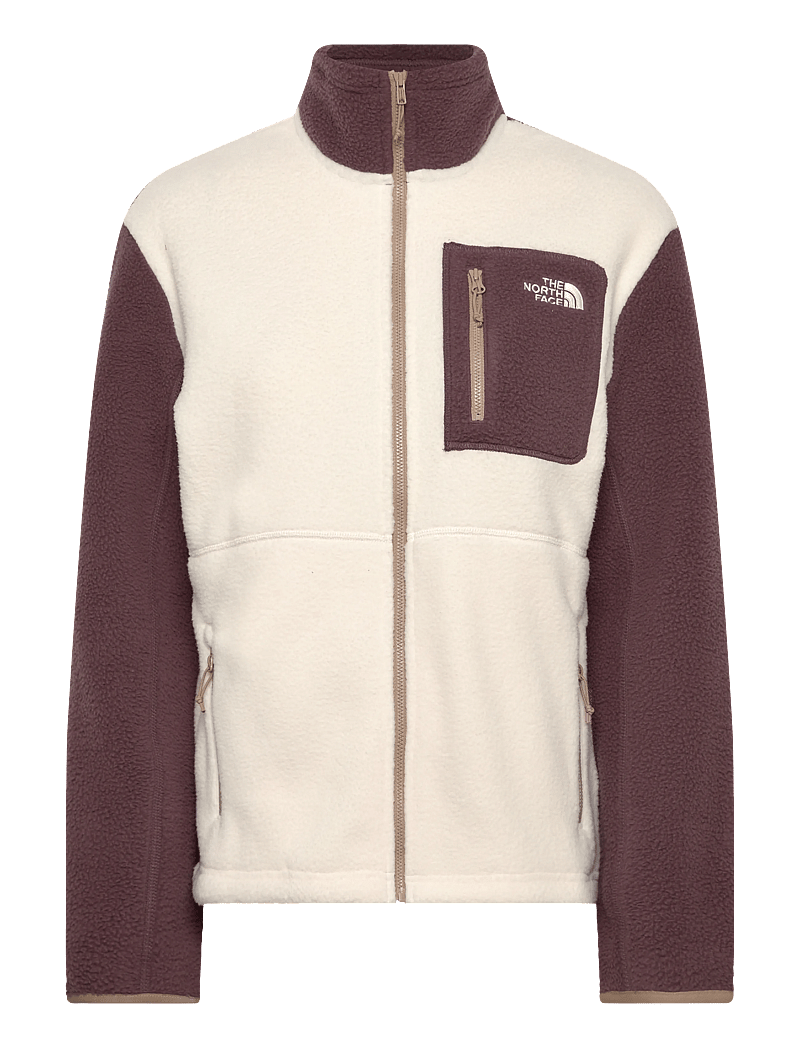 The North Face - W YUMIORI FULL ZIP - kampsunid ja vahekihid - white dune/tawny quartz - 1