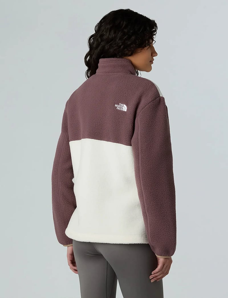 The North Face - W YUMIORI FULL ZIP - kampsunid ja vahekihid - white dune/tawny quartz - 4
