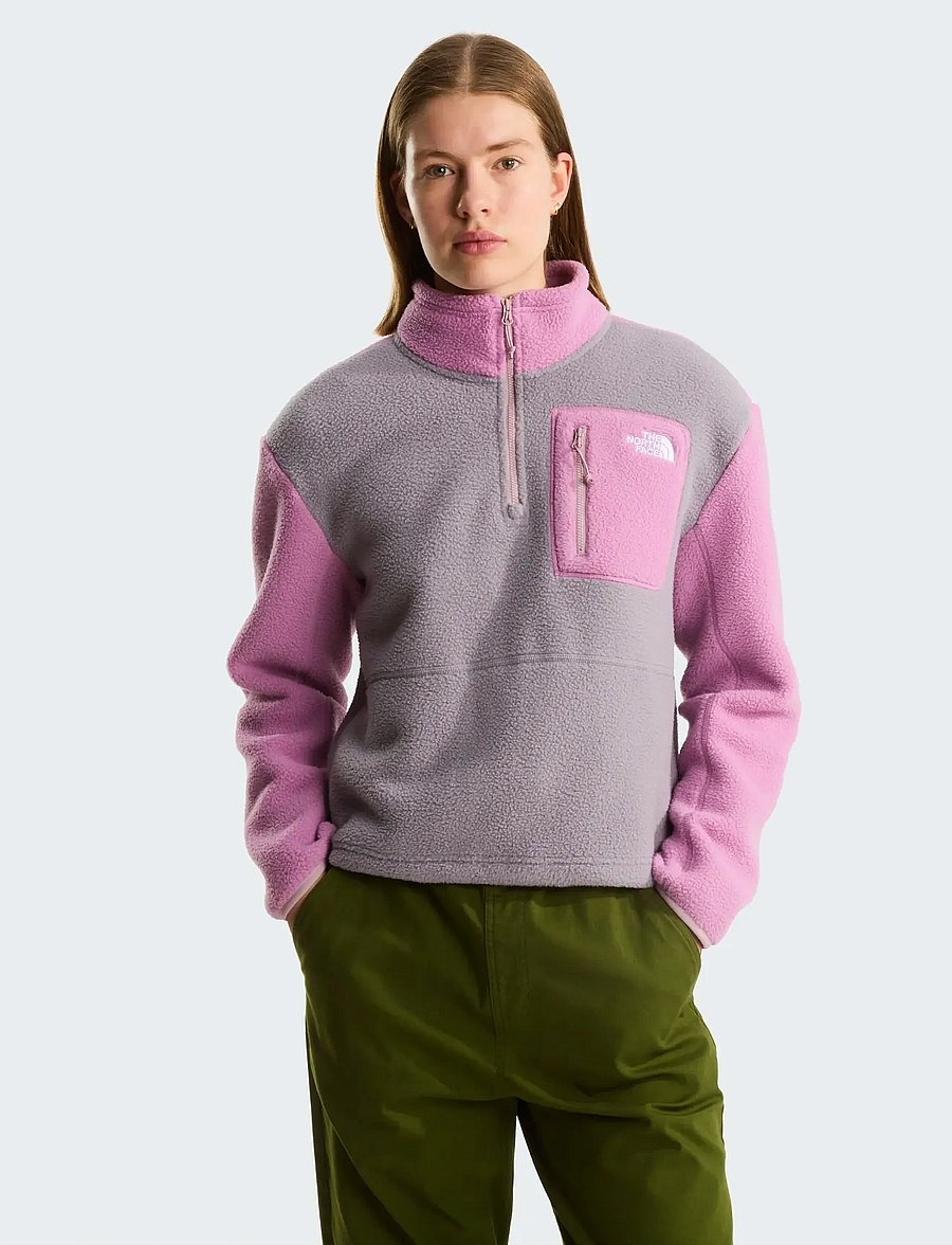The North Face - W YUMIORI 1/4 ZIP - oberteile - transcendent grey/hushe - 0