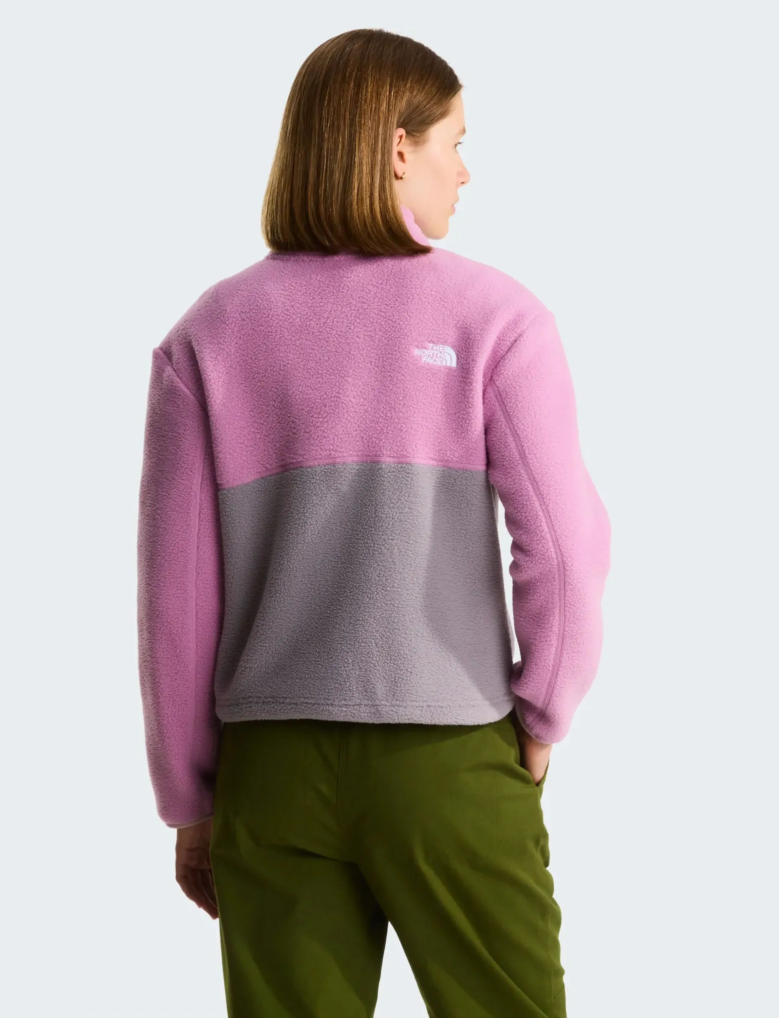 The North Face - W YUMIORI 1/4 ZIP - alussärgid - transcendent grey/hushe - 5