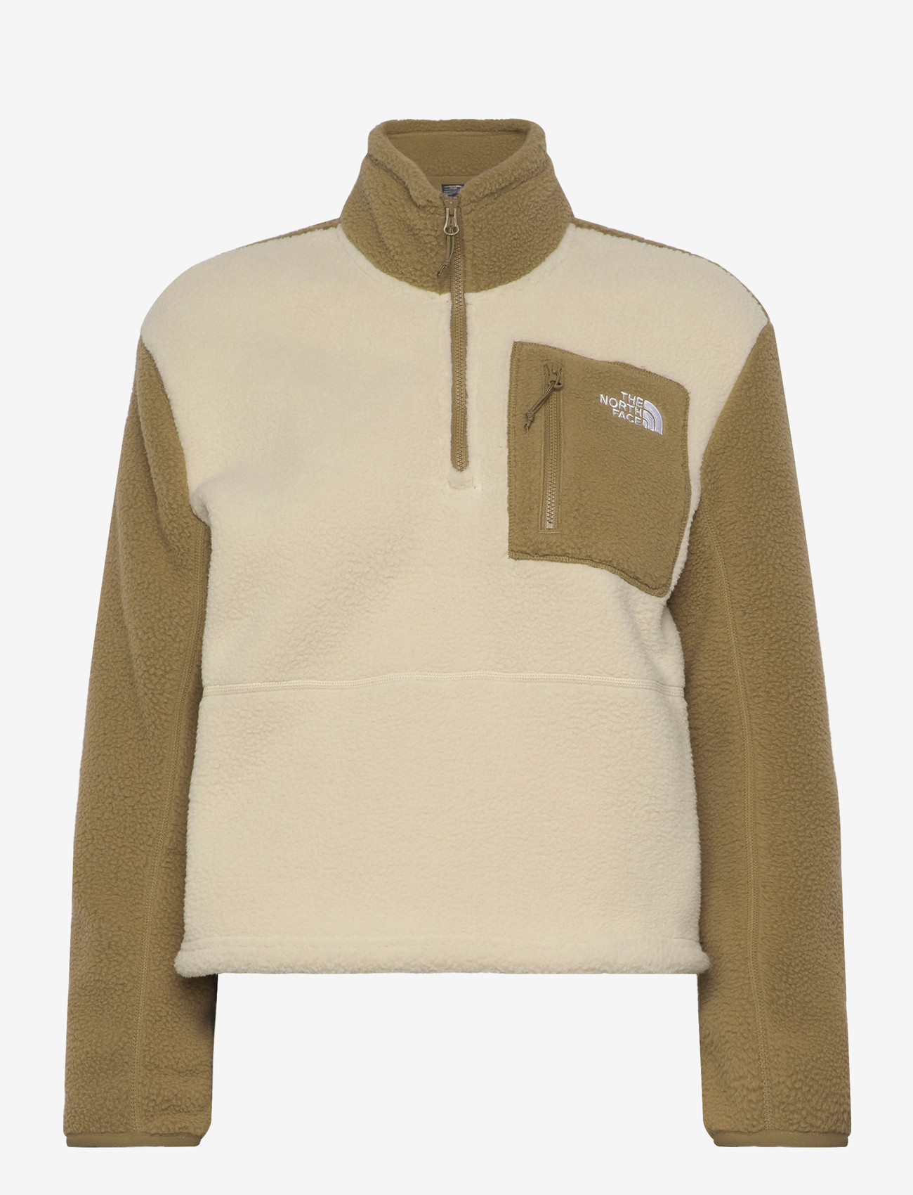 The North Face - W YUMIORI 1/4 ZIP - góry - desert stone/cedar/ceda - 1