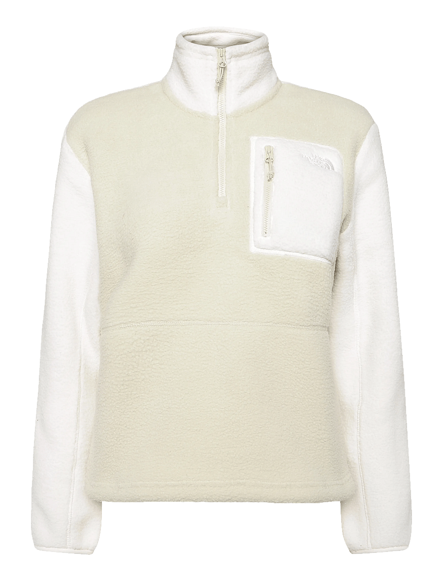 The North Face - W YUMIORI 1/4 ZIP - oberteile - desert stone/white dune - 1