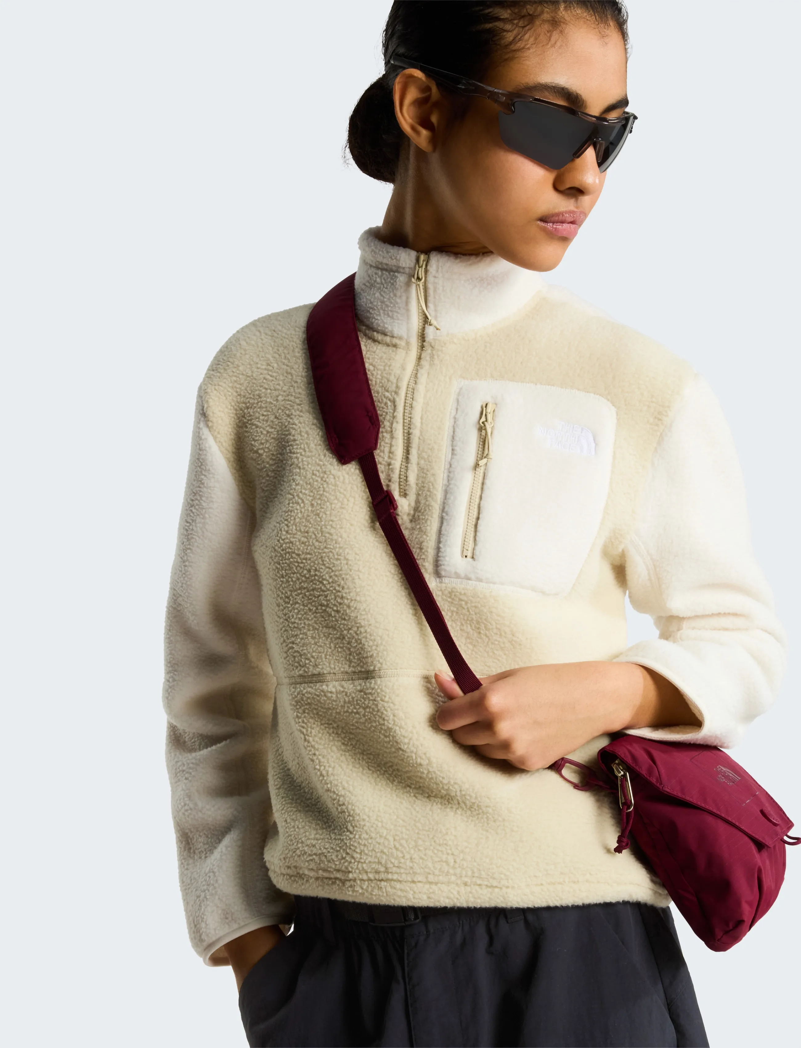THE NORTH FACE W Yumiori 1/4 Zip fleece & mellanlager dam – bild 7