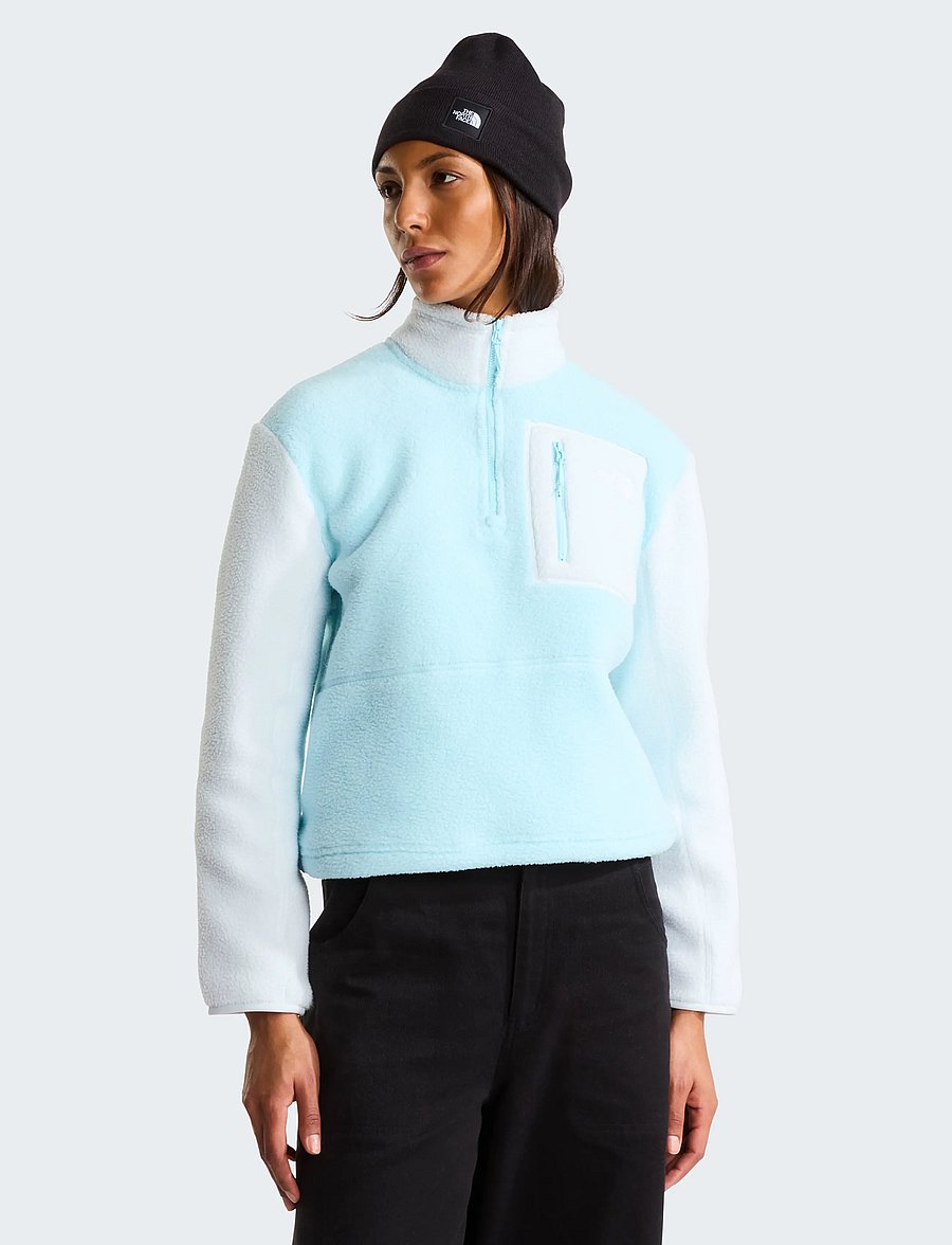 The North Face - W YUMIORI 1/4 ZIP - oberteile - glacier/pearl stone - 0