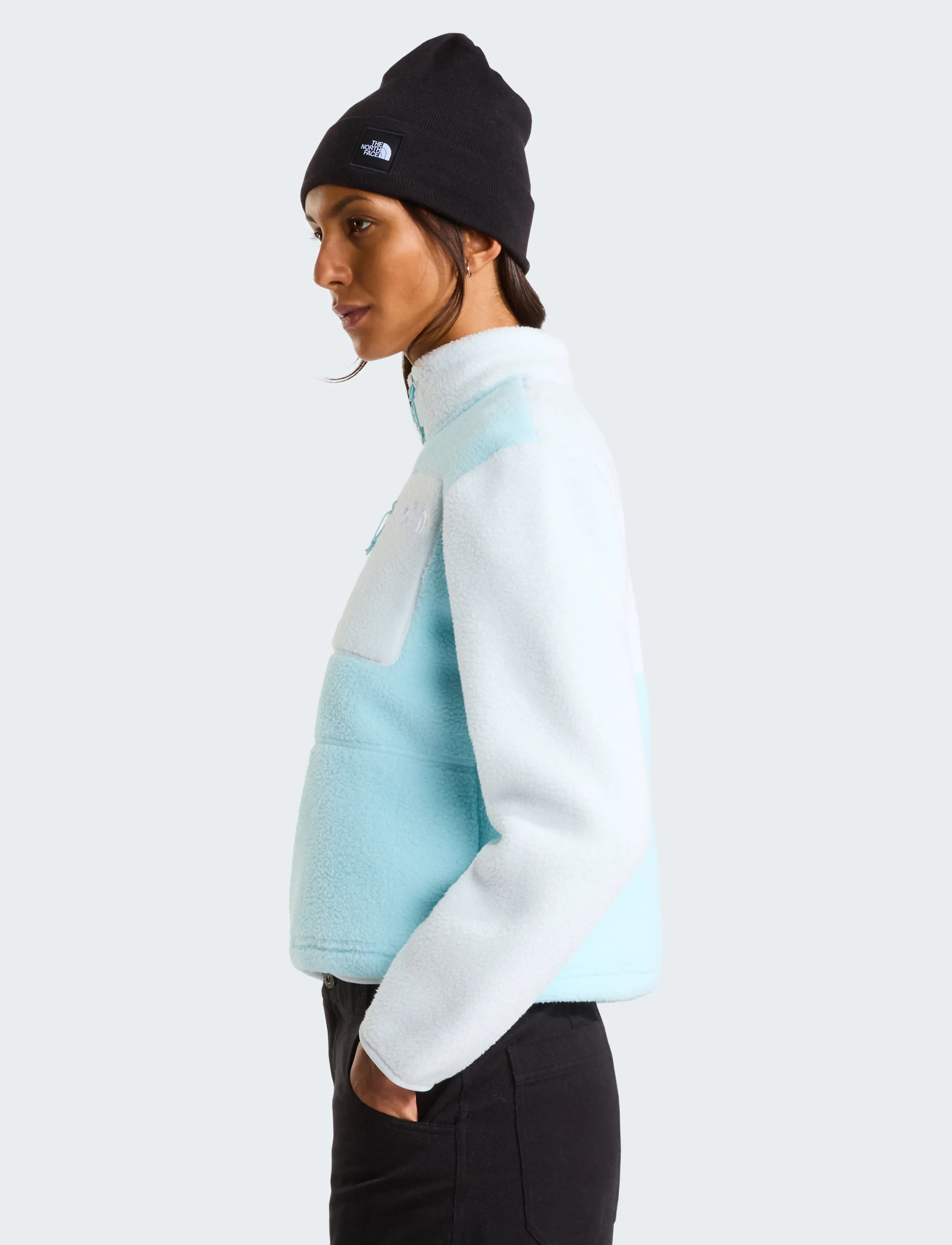 The North Face - W YUMIORI 1/4 ZIP - oberteile - glacier/pearl stone - 4
