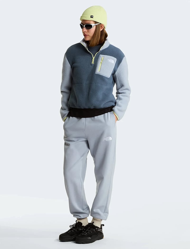The North Face - W YUMIORI 1/4 ZIP - overdele - granite grey/frost grey - 4