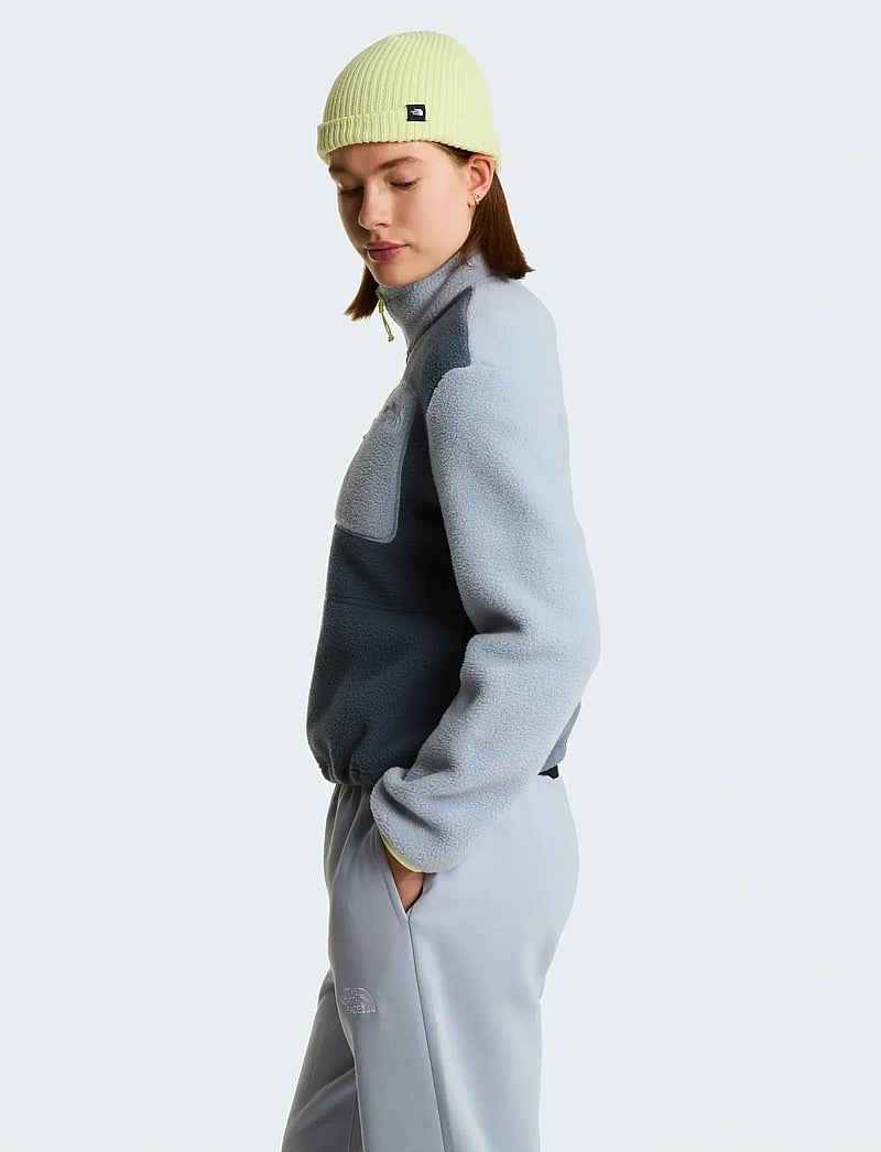 The North Face - W YUMIORI 1/4 ZIP - overdele - granite grey/frost grey - 5