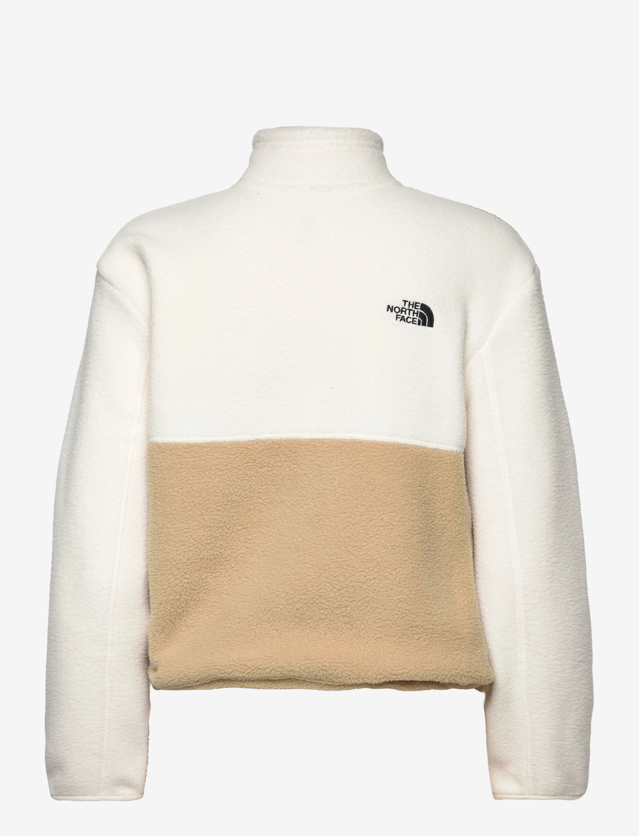 The North Face - W YUMIORI 1/4 ZIP - overdele - khaki stone/white dune/ - 2