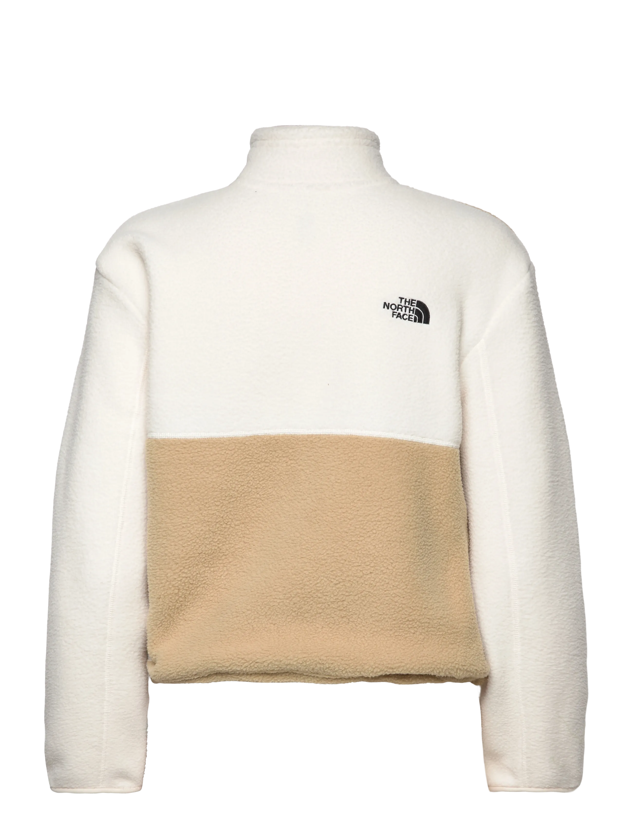 The North Face - W YUMIORI 1/4 ZIP - góry - khaki stone/white dune/ - 2