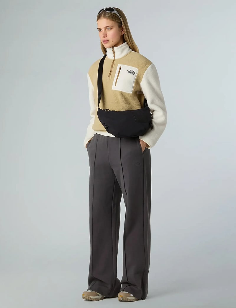 The North Face - W YUMIORI 1/4 ZIP - overdele - khaki stone/white dune/ - 3