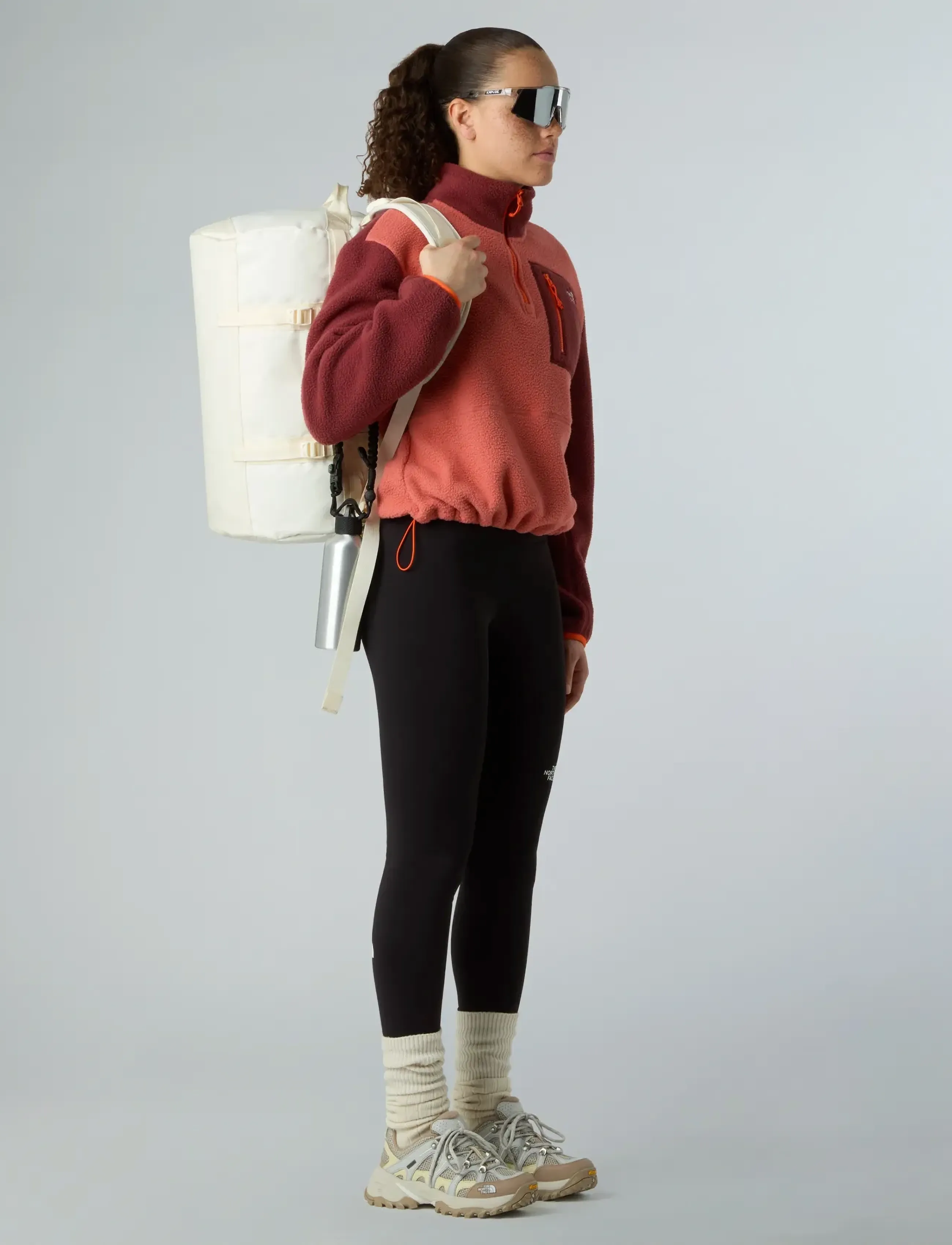 The North Face - W YUMIORI 1/4 ZIP - tops - mars dust/sumac/solar f - 3