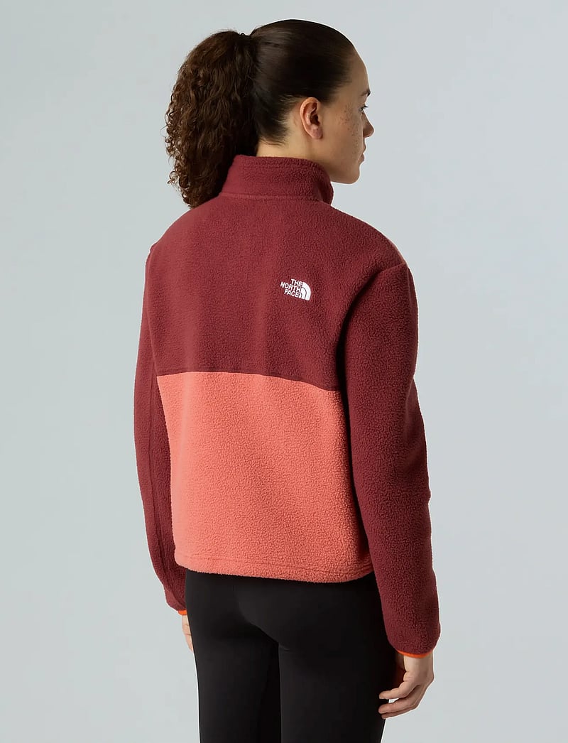 The North Face - W YUMIORI 1/4 ZIP - Överdelar - mars dust/sumac/solar f - 4