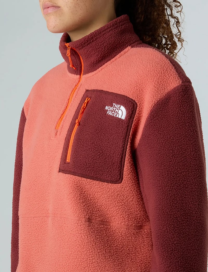The North Face - W YUMIORI 1/4 ZIP - Överdelar - mars dust/sumac/solar f - 5