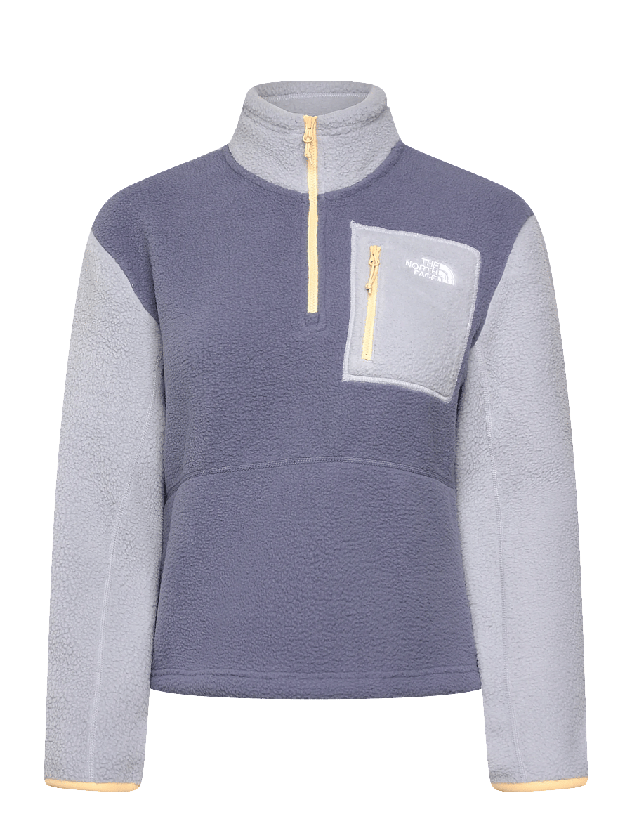 The North Face - W YUMIORI 1/4 ZIP - oberteile - twilight galaxy/blue fl - 1