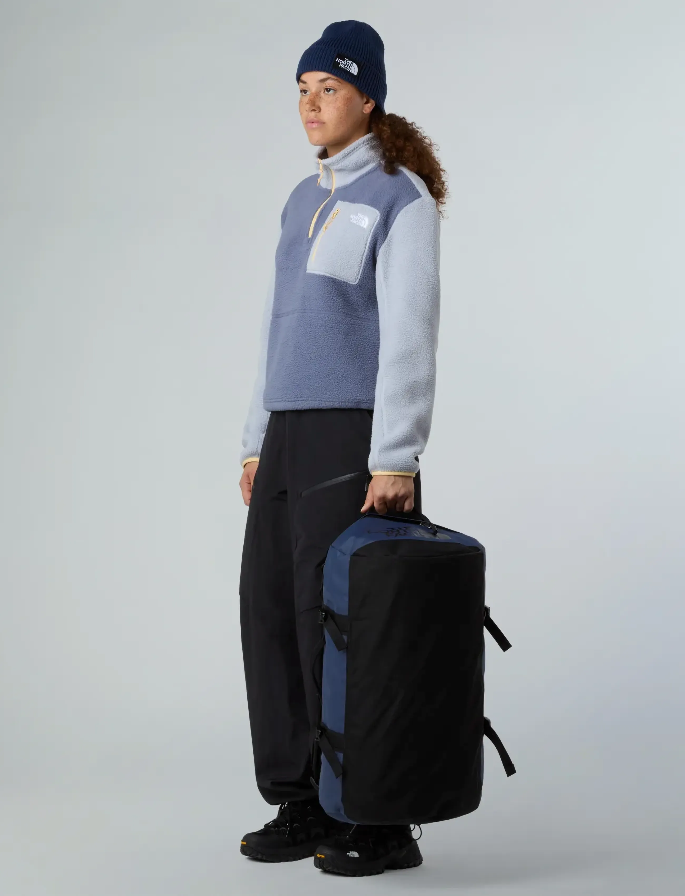 The North Face - W YUMIORI 1/4 ZIP - oberteile - twilight galaxy/blue fl - 3