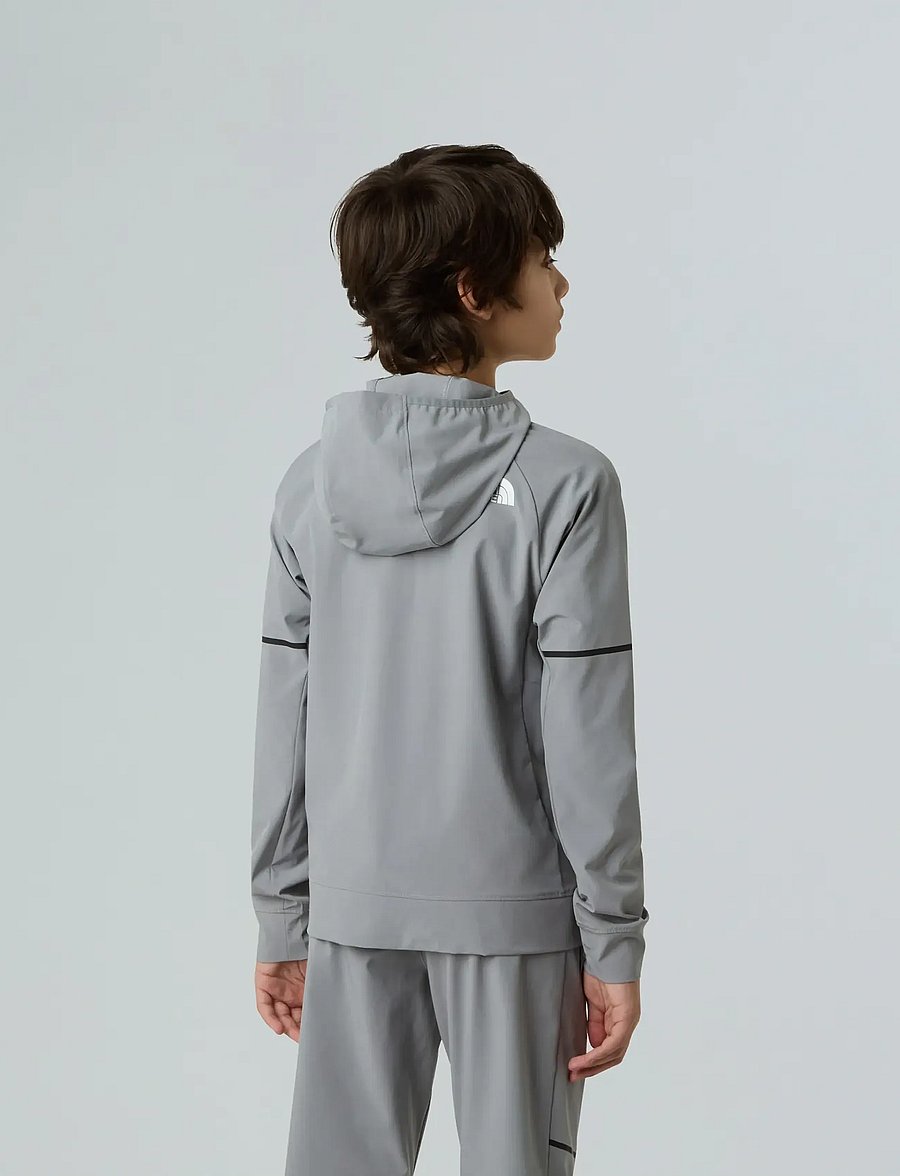 The North Face - TEEN MOUNTAIN ATHLETICS WOVEN JACKET - Õueriided - monument grey - 4