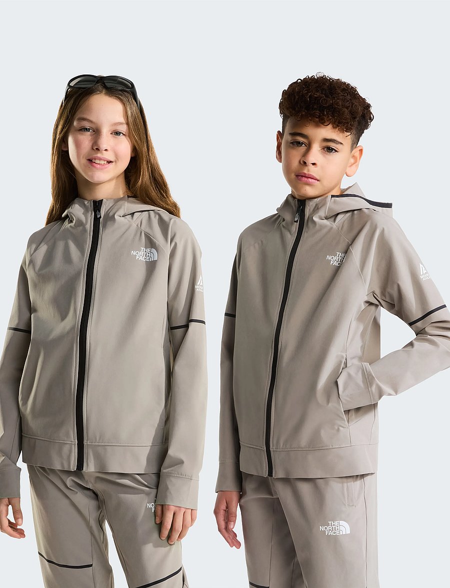 The North Face - TEEN MOUNTAIN ATHLETICS WOVEN JACKET - outdoor - stone slab - 0