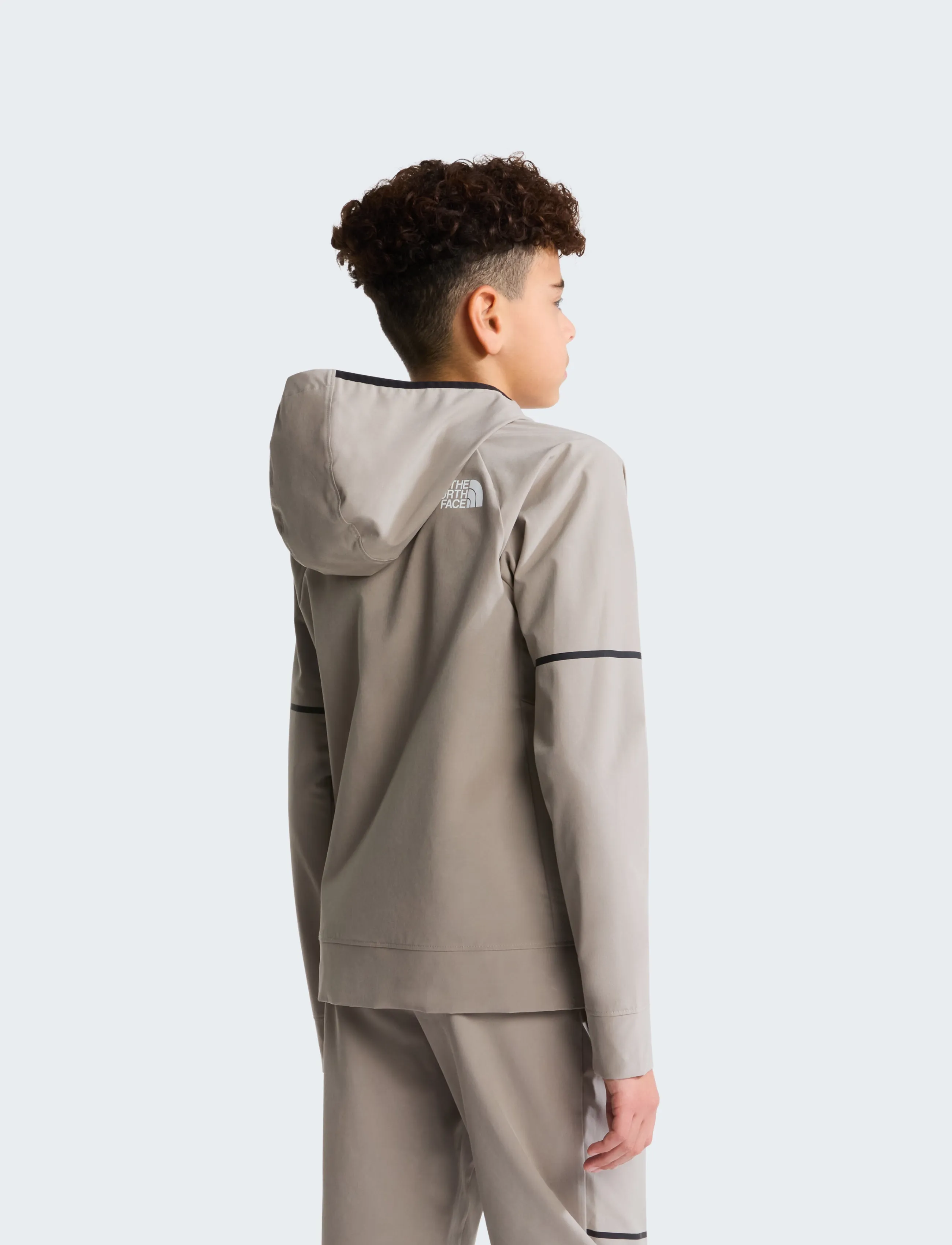 The North Face - TEEN MOUNTAIN ATHLETICS WOVEN JACKET - Õueriided - stone slab - 5