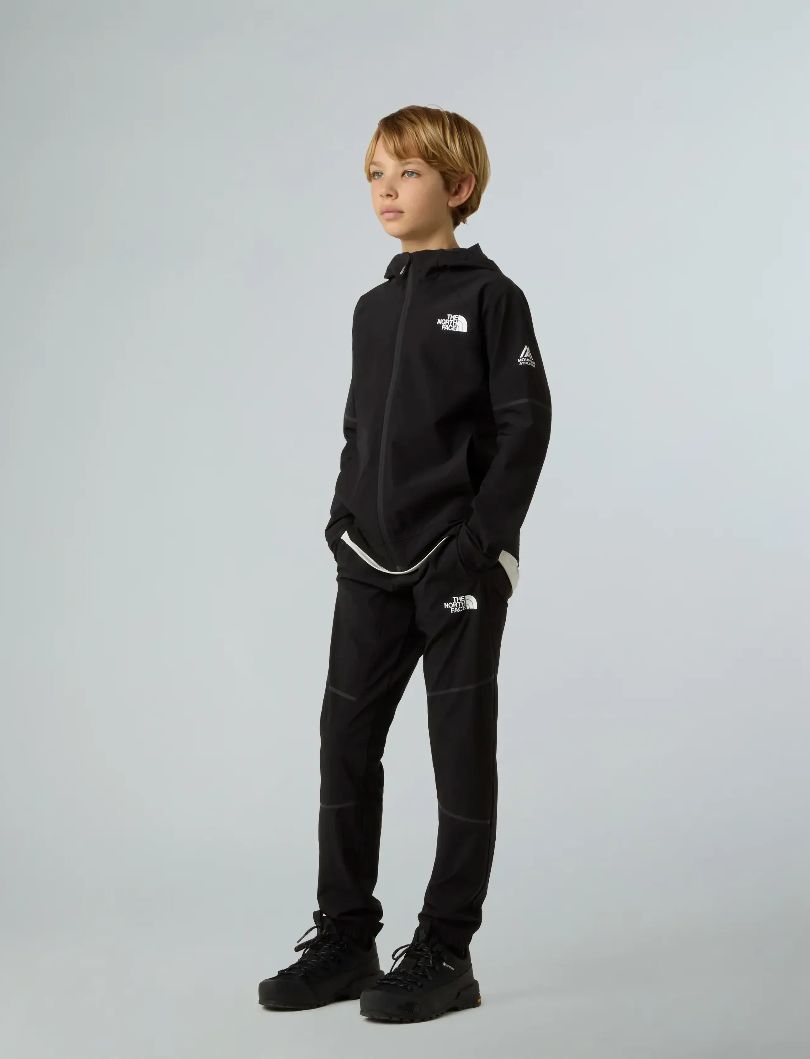 The North Face - TEEN MOUNTAIN ATHLETICS WOVEN JACKET - overtøj - tnf black - 3
