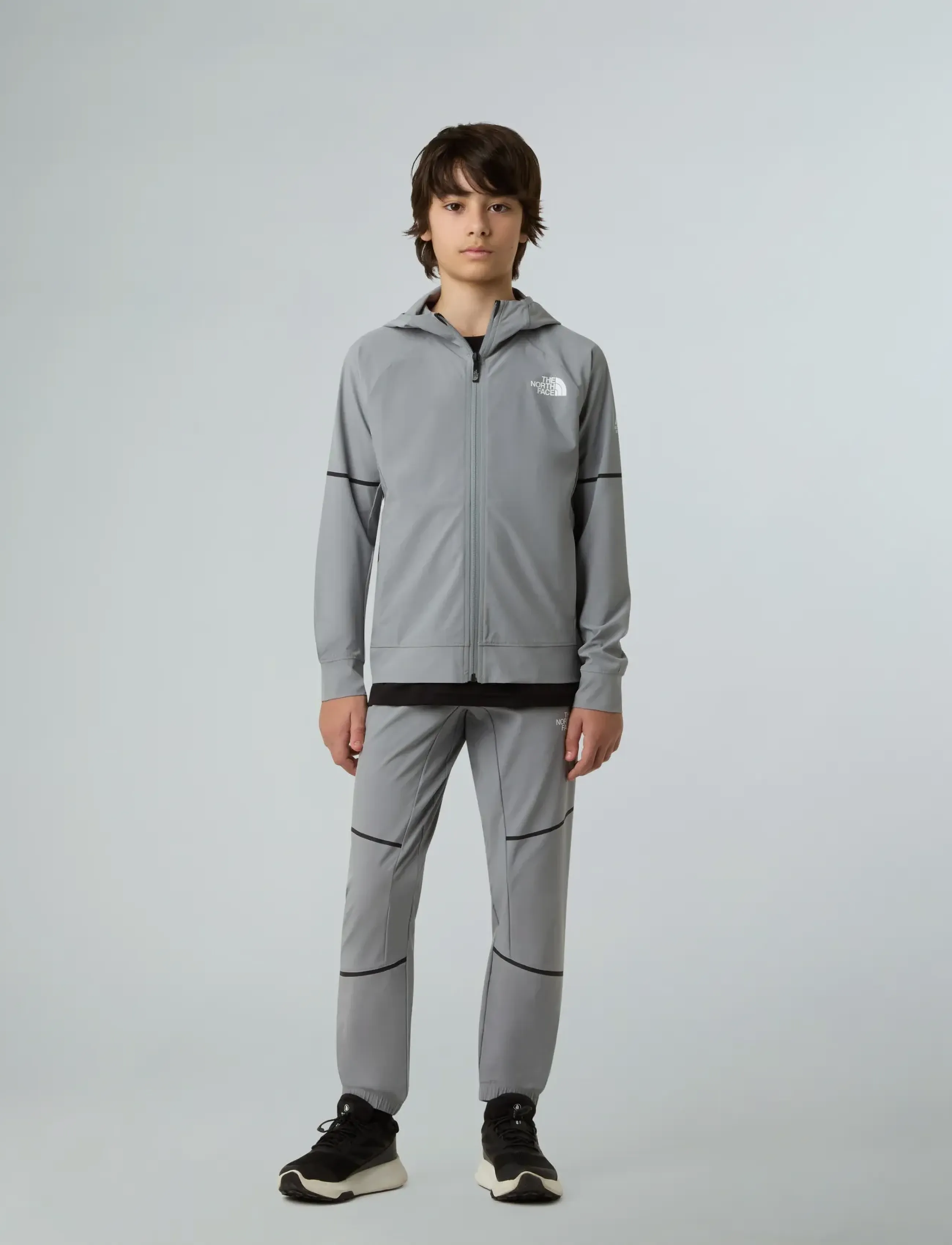 The North Face - TEEN MOUNTAIN ATHLETICS WOVEN PANT - joggings - monument grey - 3