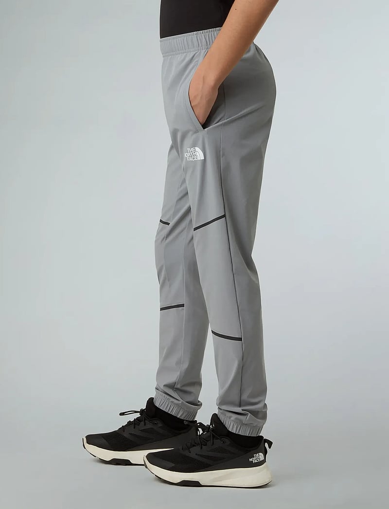 The North Face - TEEN MOUNTAIN ATHLETICS WOVEN PANT - sportiska stila bikses - monument grey - 4