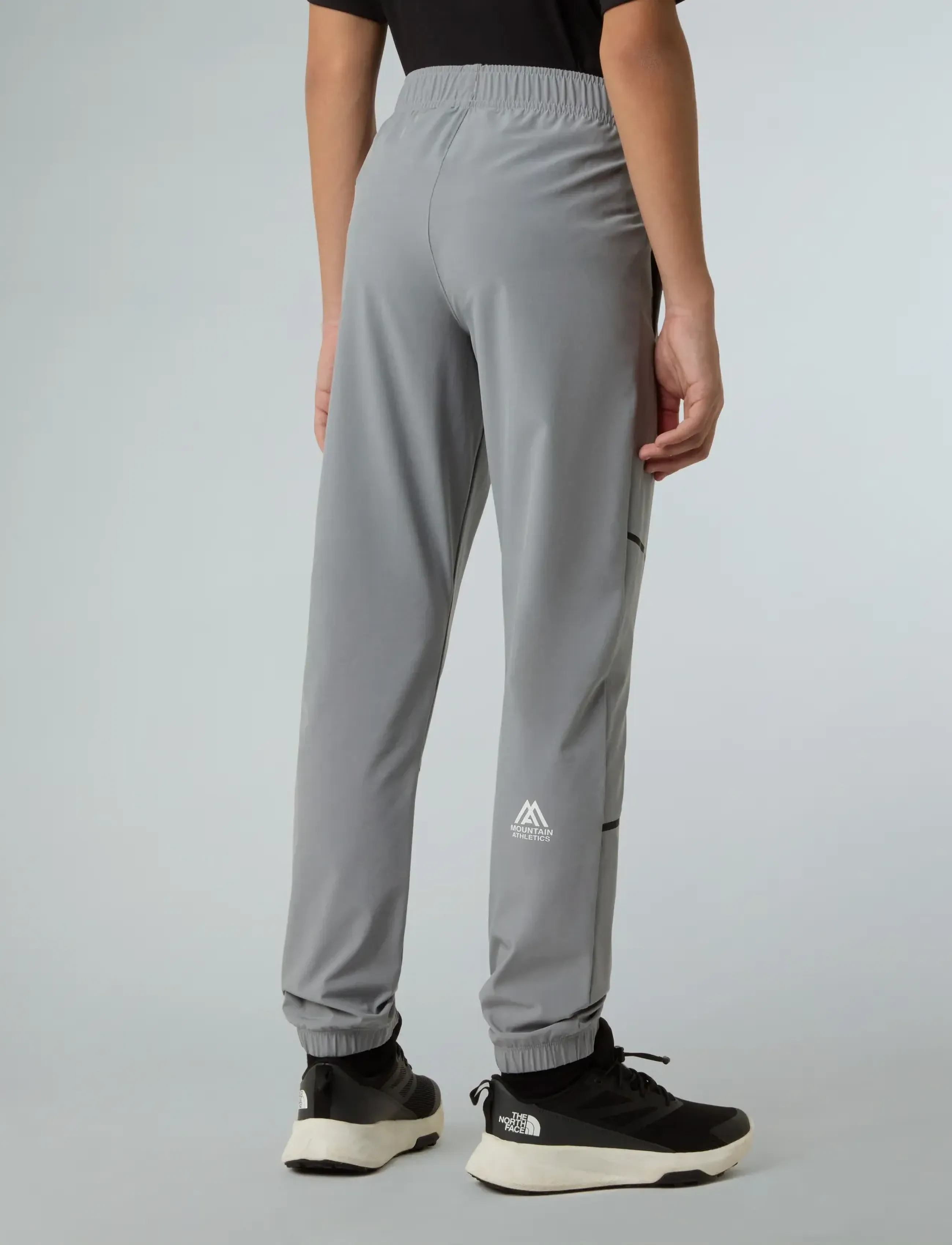 The North Face - TEEN MOUNTAIN ATHLETICS WOVEN PANT - joggings - monument grey - 5