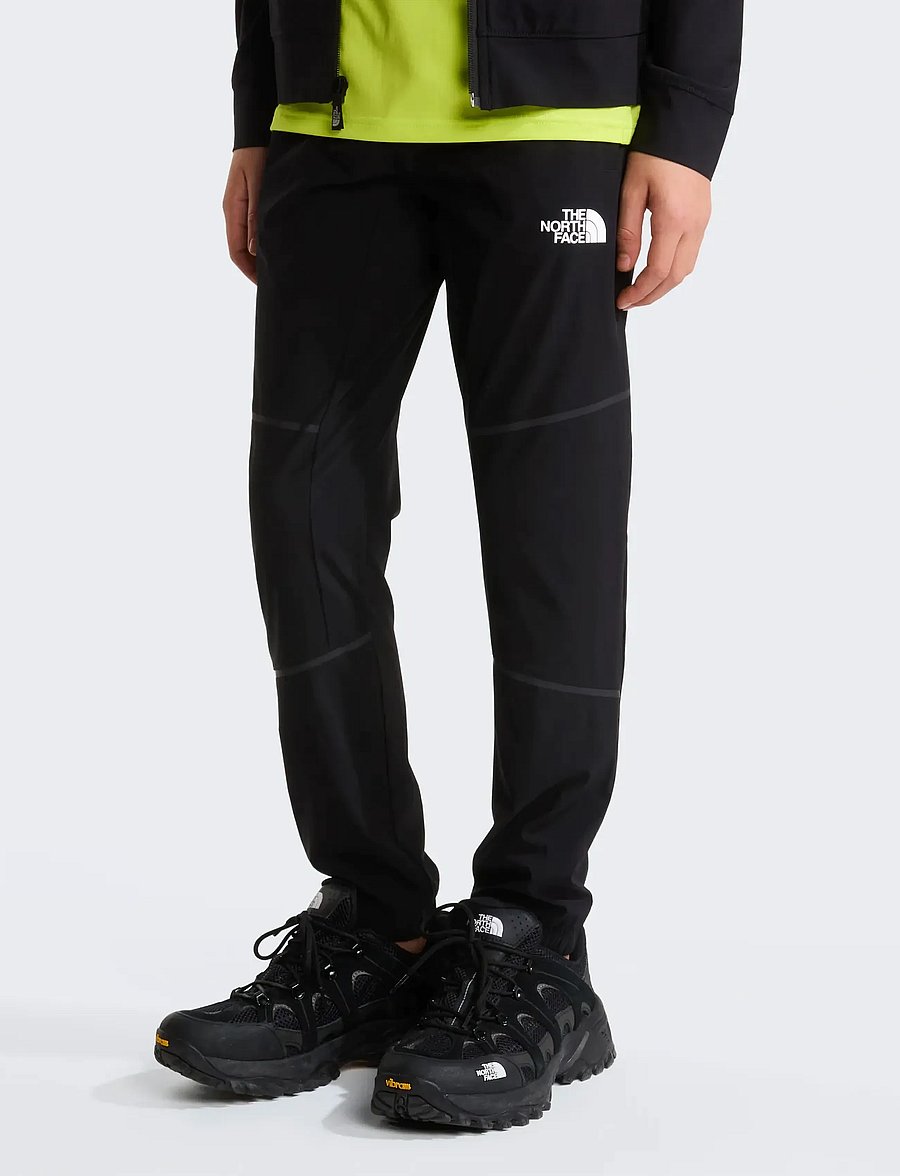 The North Face - TEEN MOUNTAIN ATHLETICS WOVEN PANT - joggings - tnf black - 0