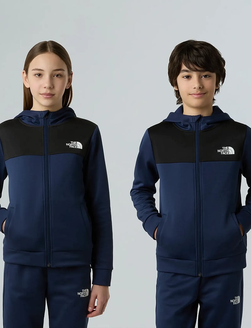 The North Face - TEEN REAXION FZ HOODIE - kapuzenpullover - summit navy - 0