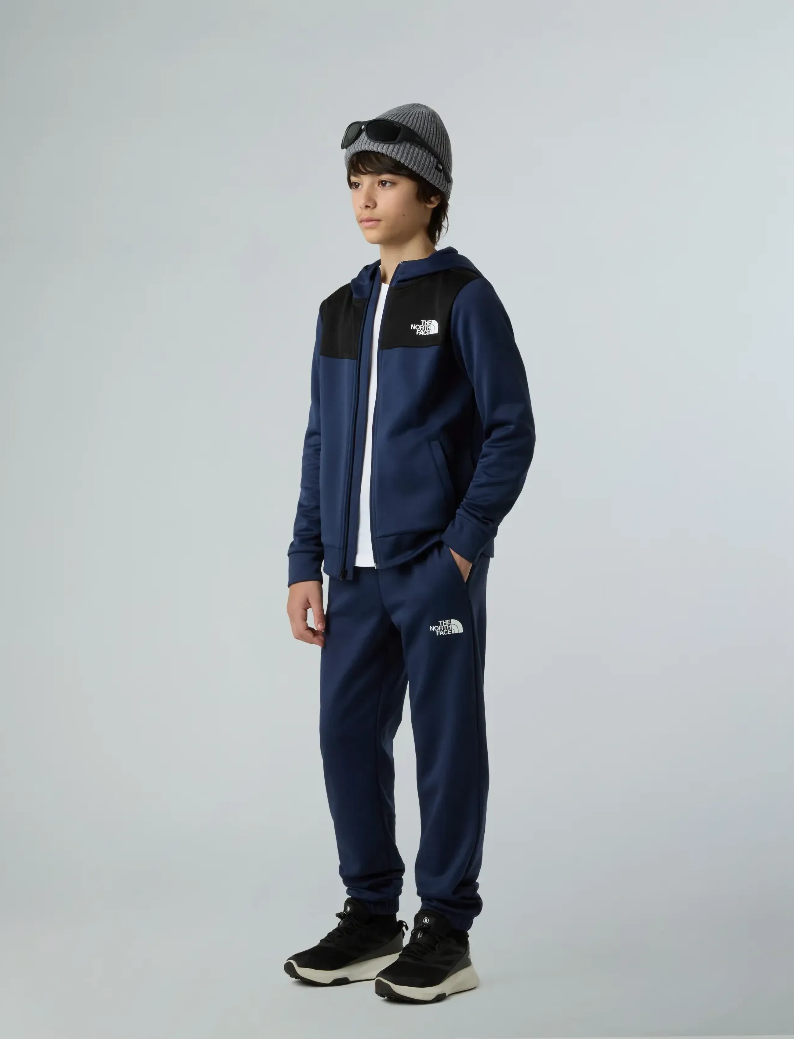 The North Face - TEEN REAXION FZ HOODIE - pulls a capuche - summit navy - 3